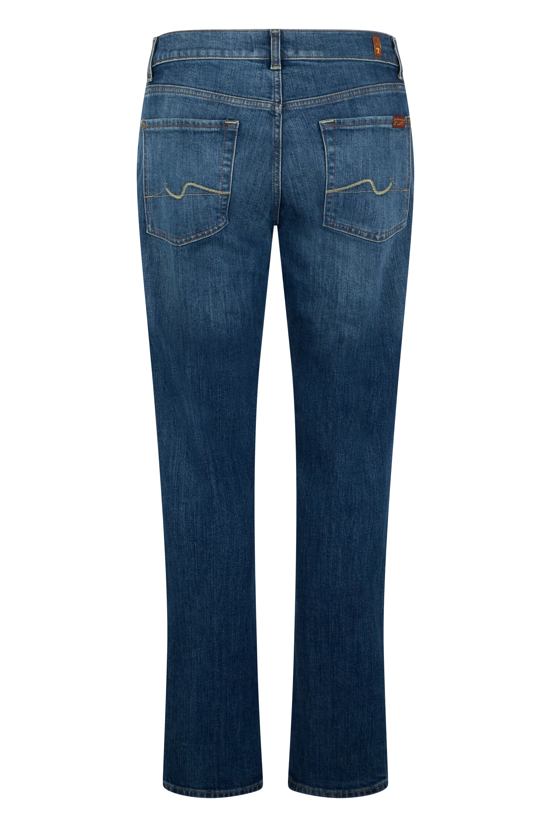 7 For All Mankind Men's Slimmy Slim Straight Jeans, Industrial Wash, Size S - Image 2