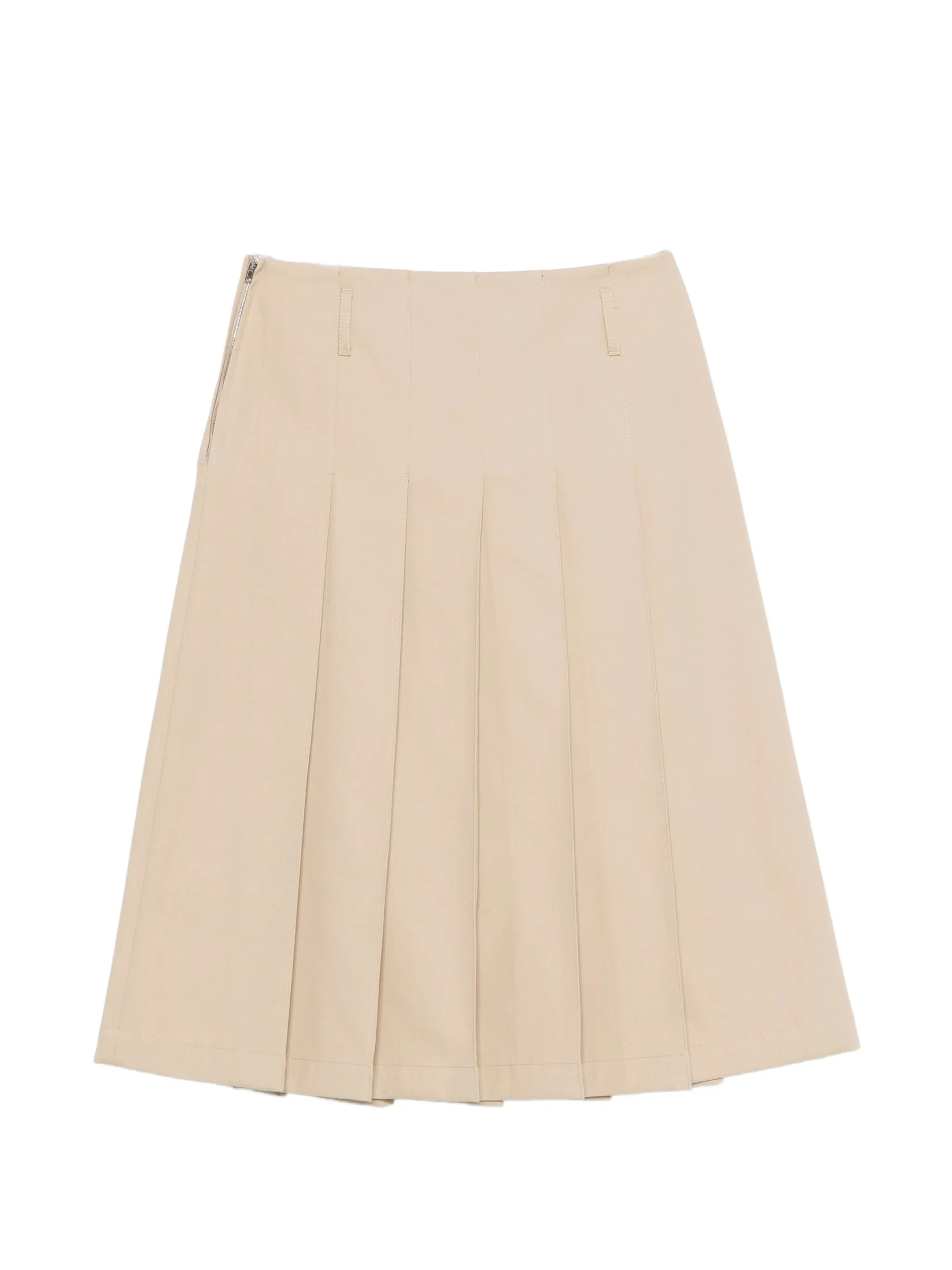 A.p.c. A-Line Skirt with Belt Loops and Zip Fastening - Size 40 - Image 2