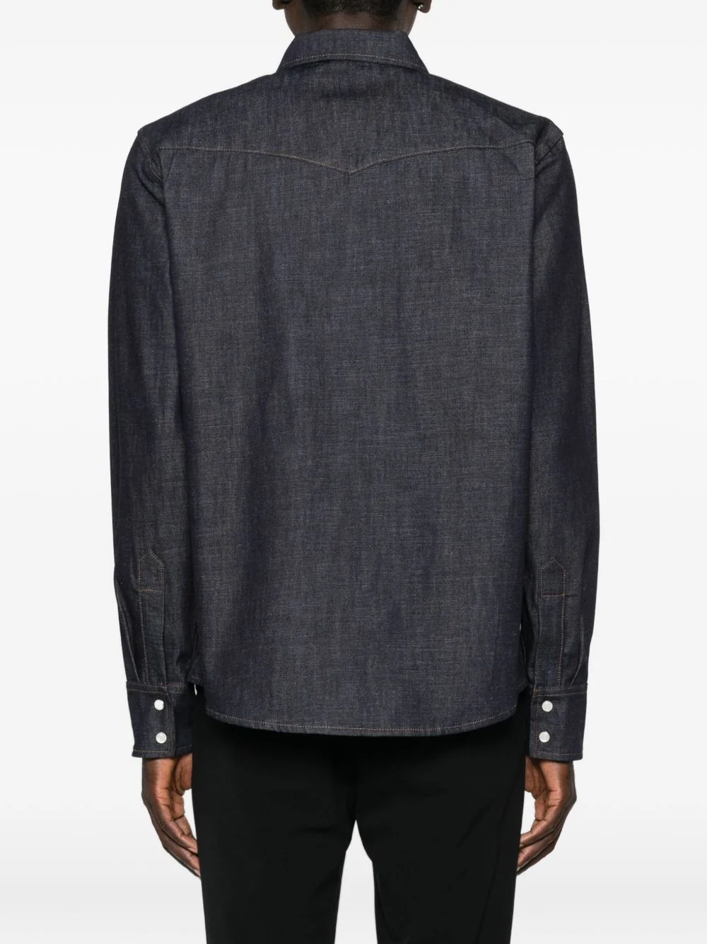 A.p.c. Classic Cotton Western Shirt for Men - Image 4