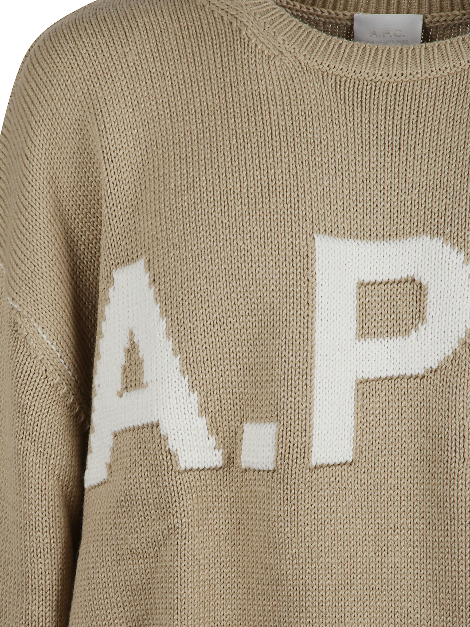 A.P.C. Logo Sweater (M) - Image 3