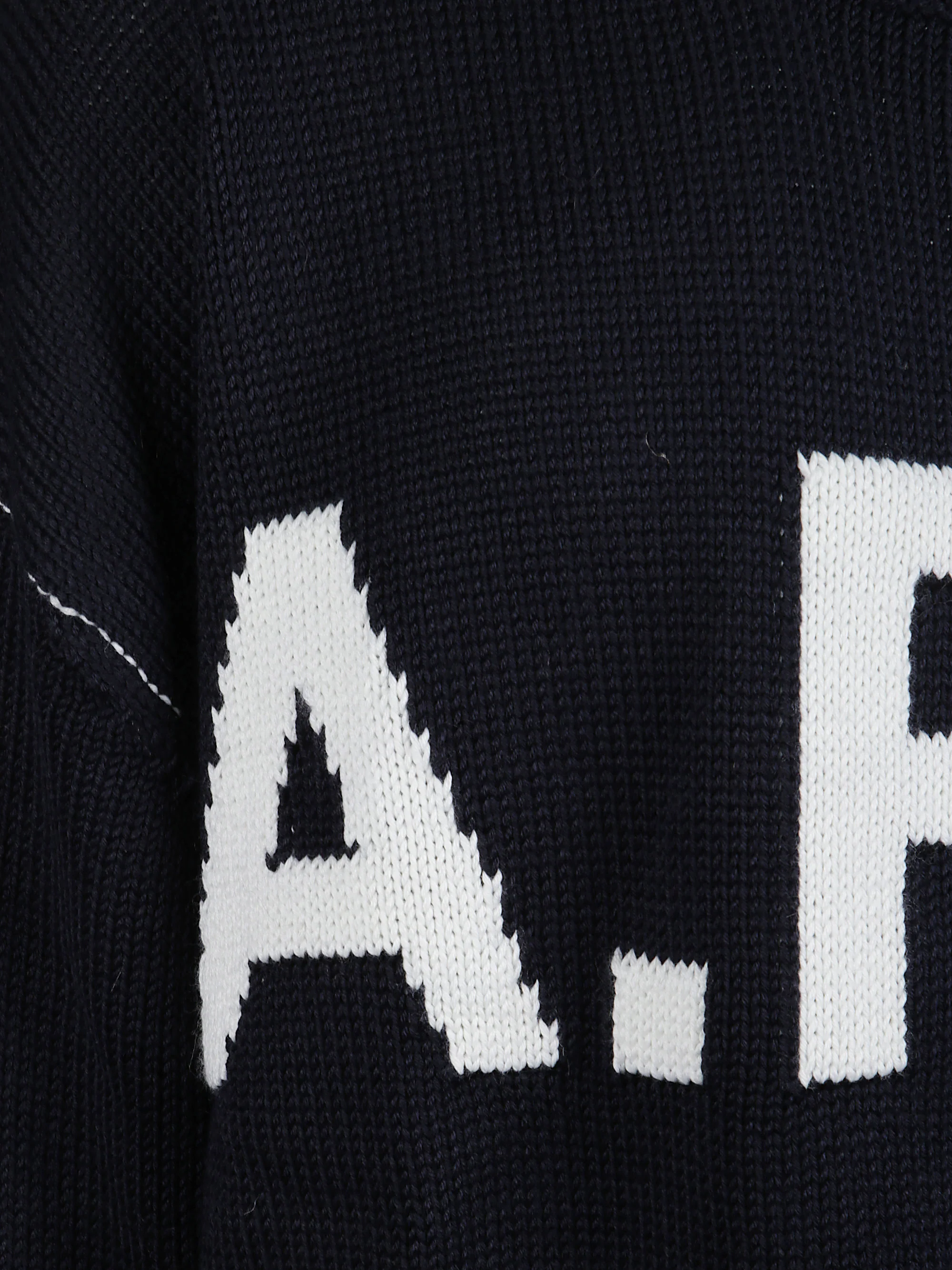 A.p.c. Logo Sweatshirt with Ribbed Trims - Men's - Image 3