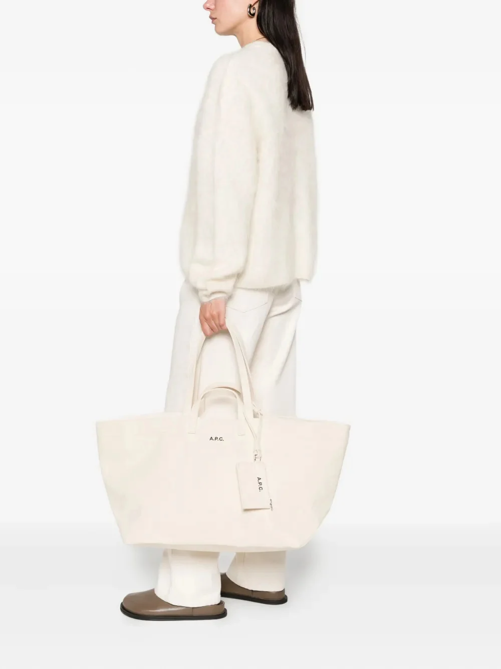 A.p.c. Stylish Mini Tote Bag - Height 23 cm; Width 53 cm - Image 2