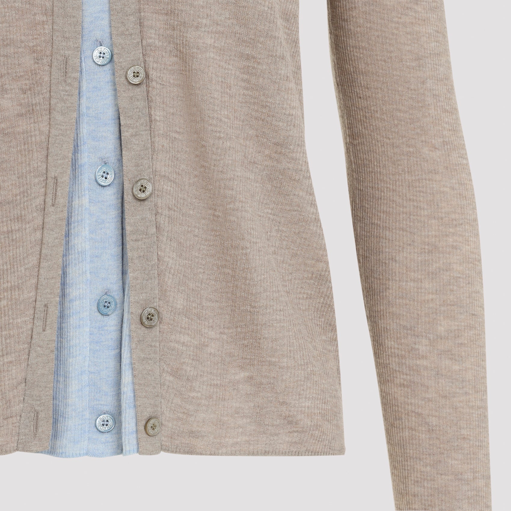 Acne Studios Women’s Silk Blend Cardigan Sweater - Image 6