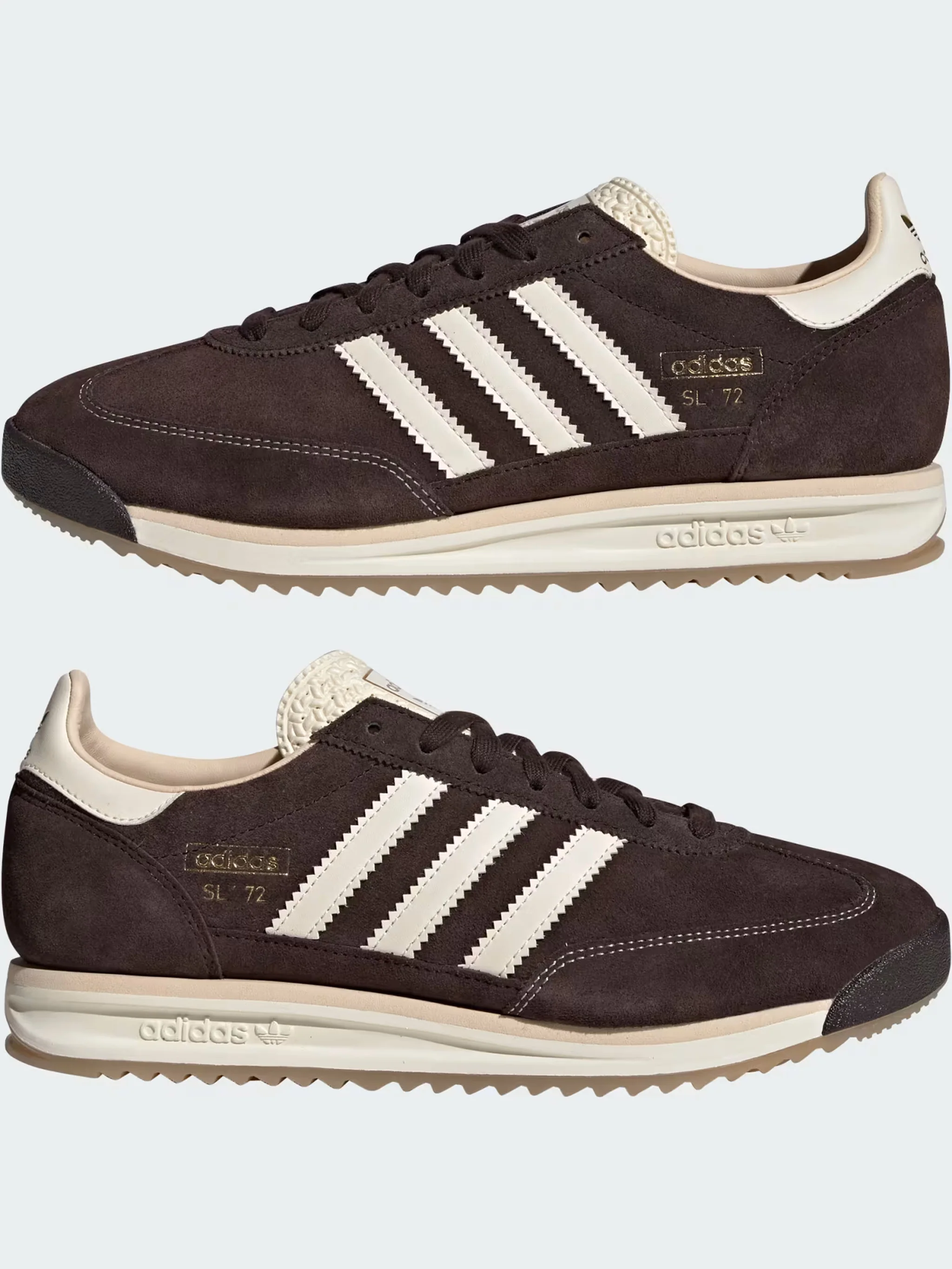 Adidas Men's Lace-Up Leather Sneaker with Ripple Rubber Outsole - Image 7