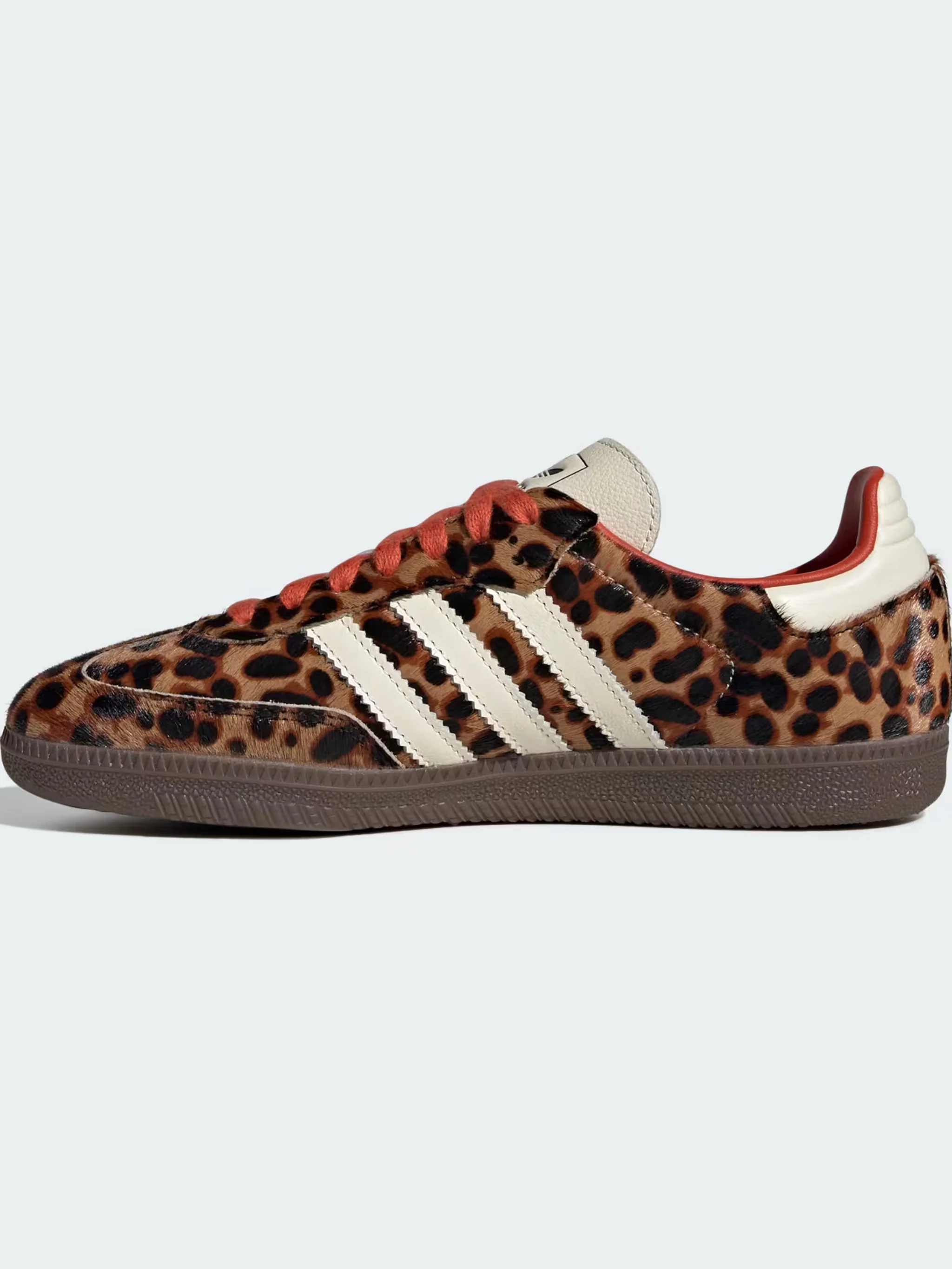 Adidas Regular Fit Leopard-Print Pony Skin Lace-Up Sneakers - Image 5