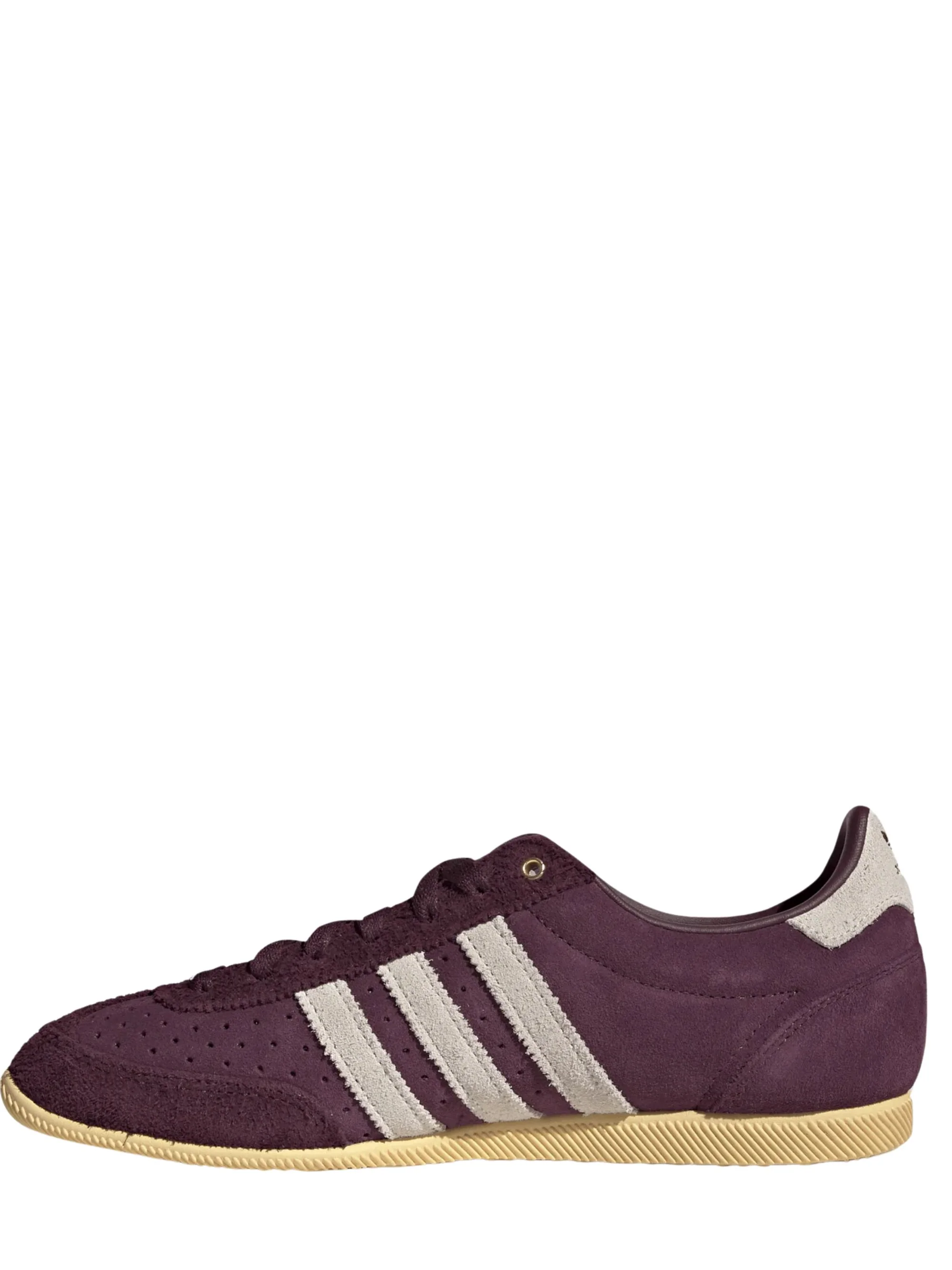 Adidas Stylish Suede Sneakers with Striped Design and Gold Accents - Image 4