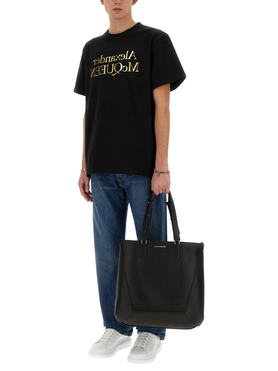 ALEXANDER McQUEEN The Edge Medium Tote - Image 3