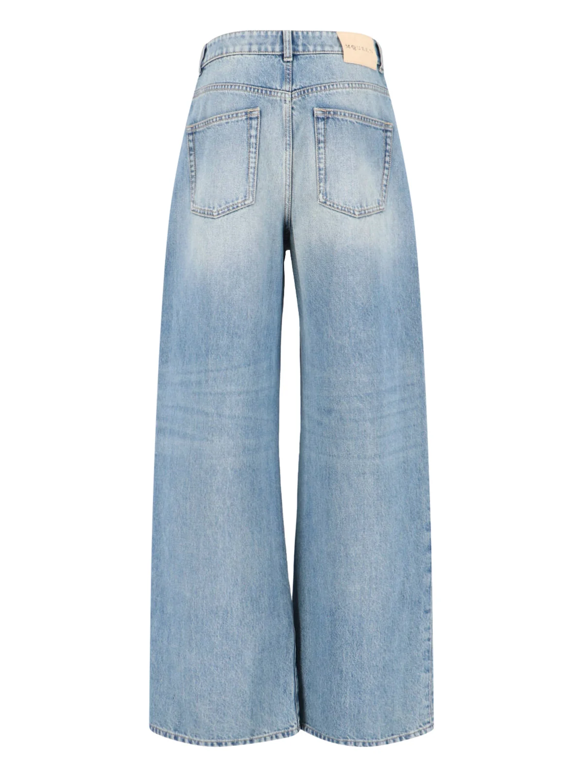 Alexander Mcqueen Women’s 100% Cotton Denim Jeans - Image 2