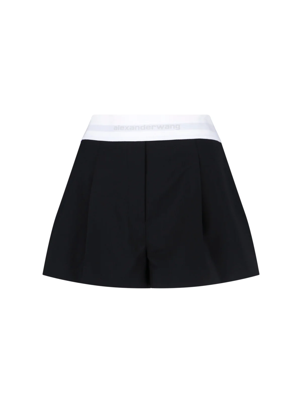 Alexander Wang Sculpted Wool-Blend Trousers with Stretch Lining