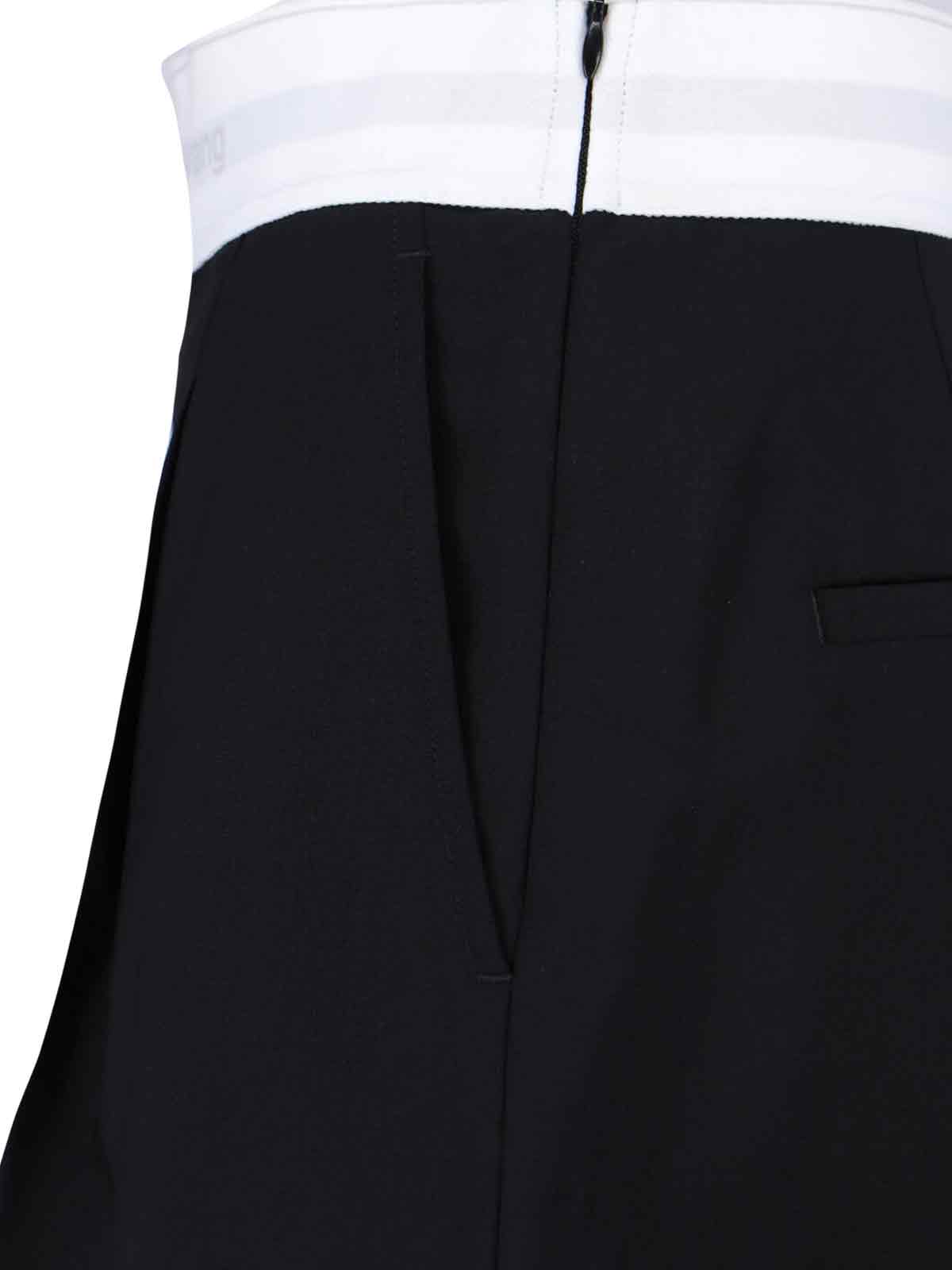 Alexander Wang Sculpted Wool-Blend Trousers with Stretch Lining - Image 4