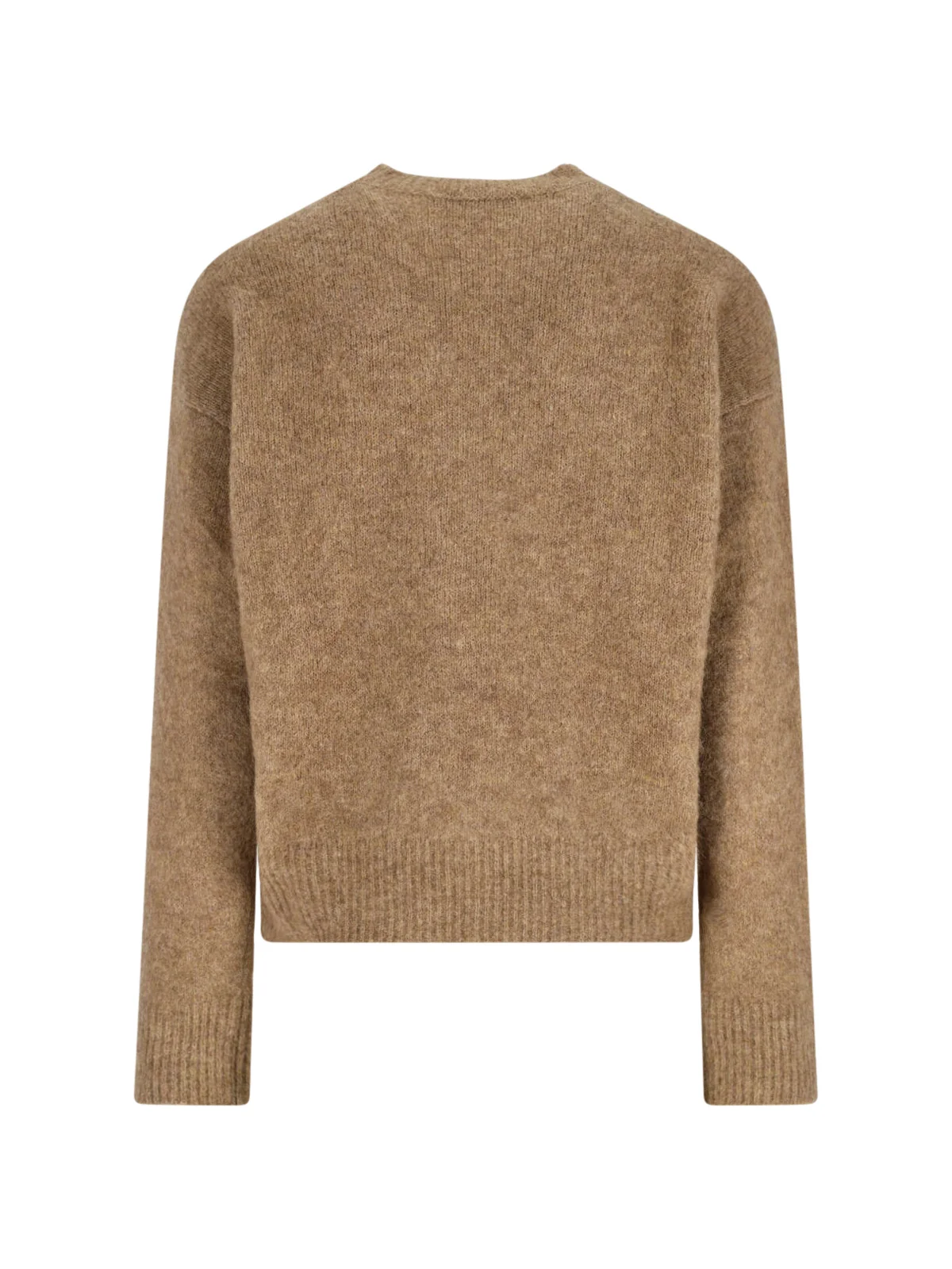 Ami Alpaca-Wool Blend Crewneck Sweater for Men - Image 2