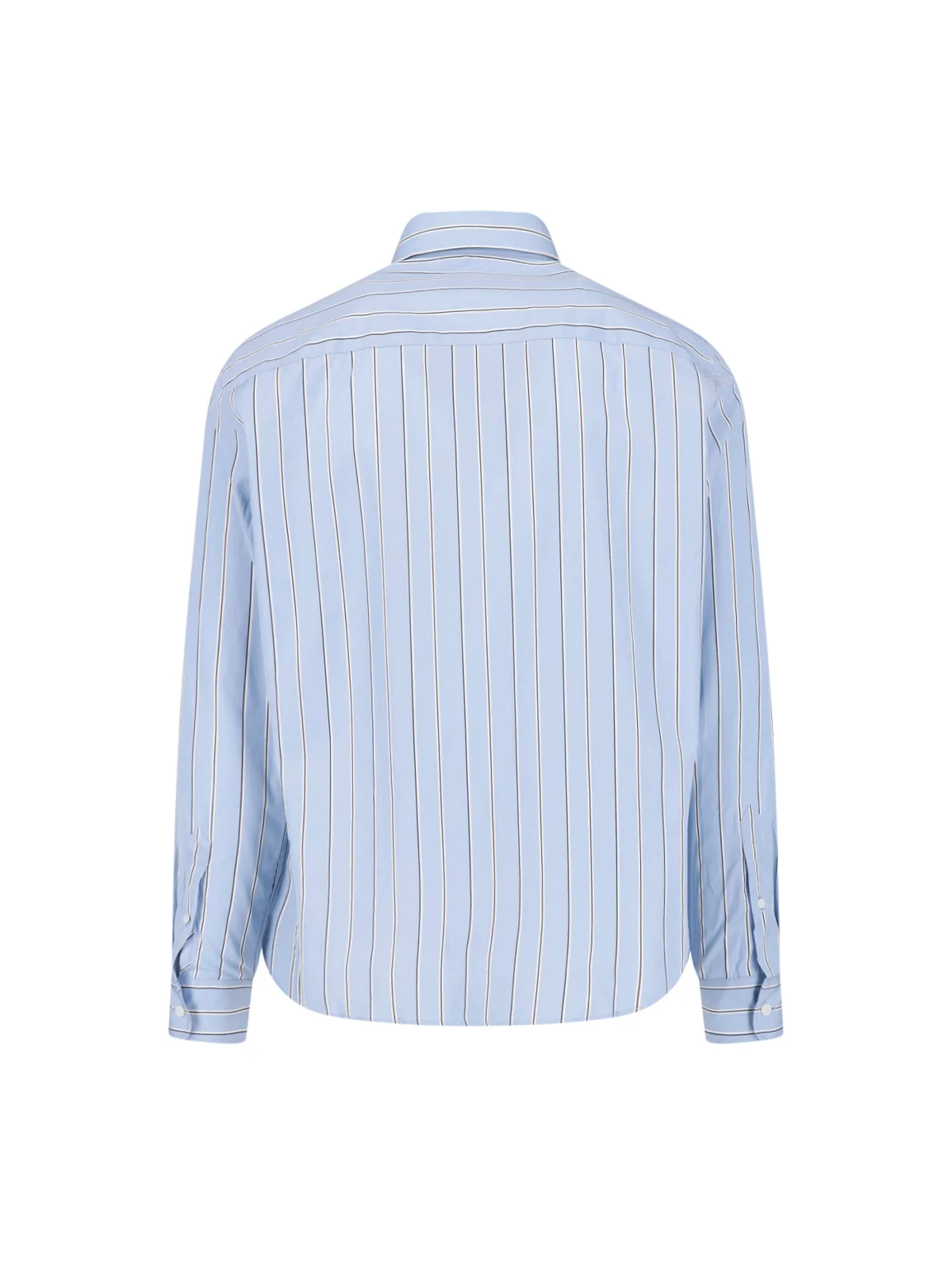 Ami Men’s 100% Cotton Button-Up Shirt with Mother-of-Pearl Buttons - Image 2