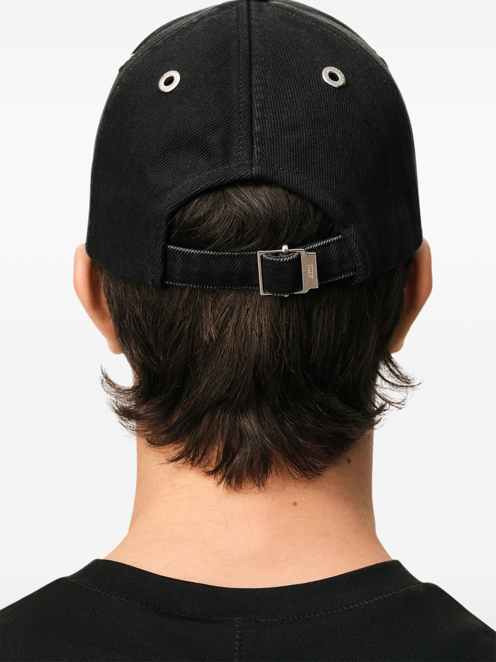 Ami Paris Cotton Bucket Hat for Men - Image 3