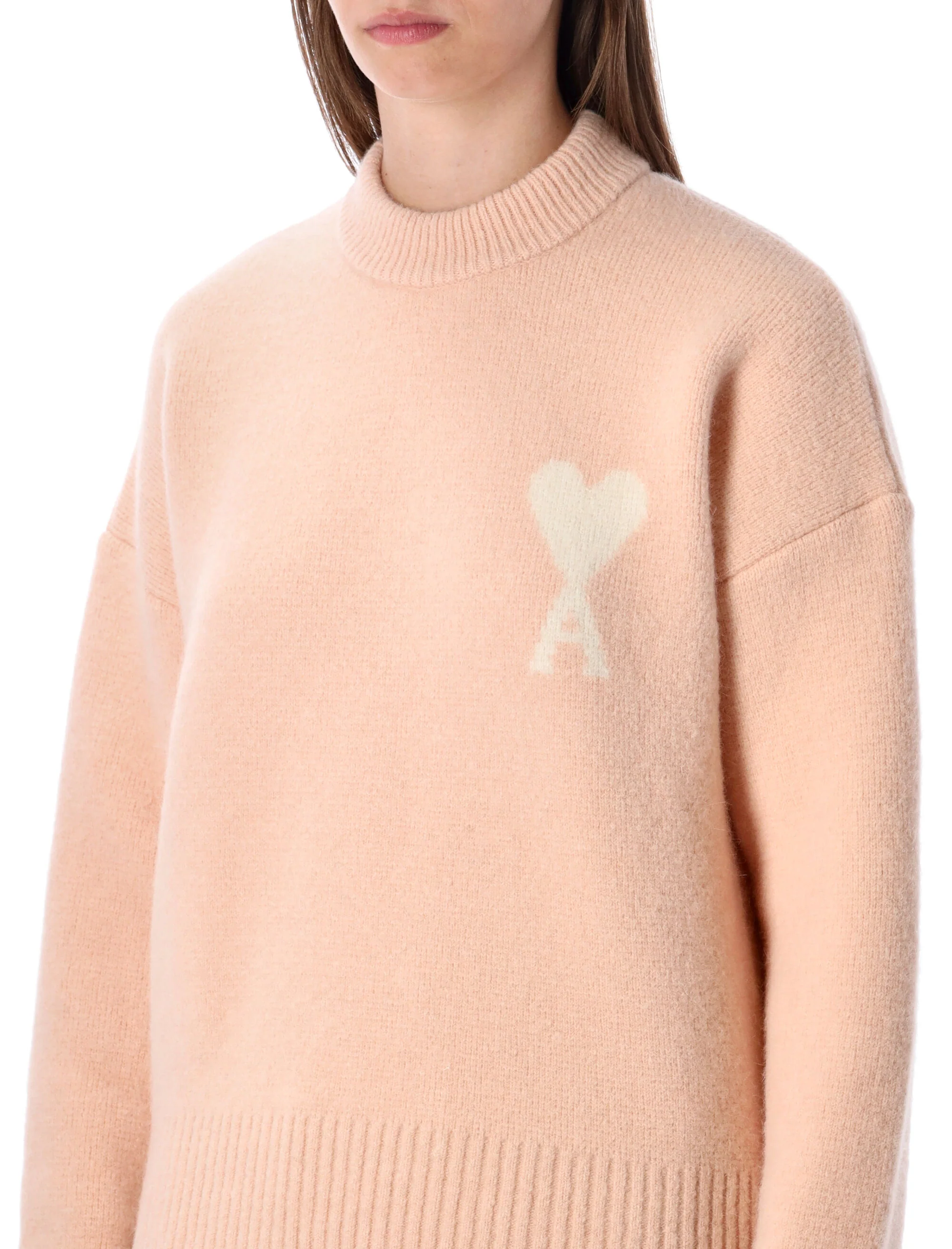Ami Paris Timeless Dewneck Sweater - Size S - Image 3