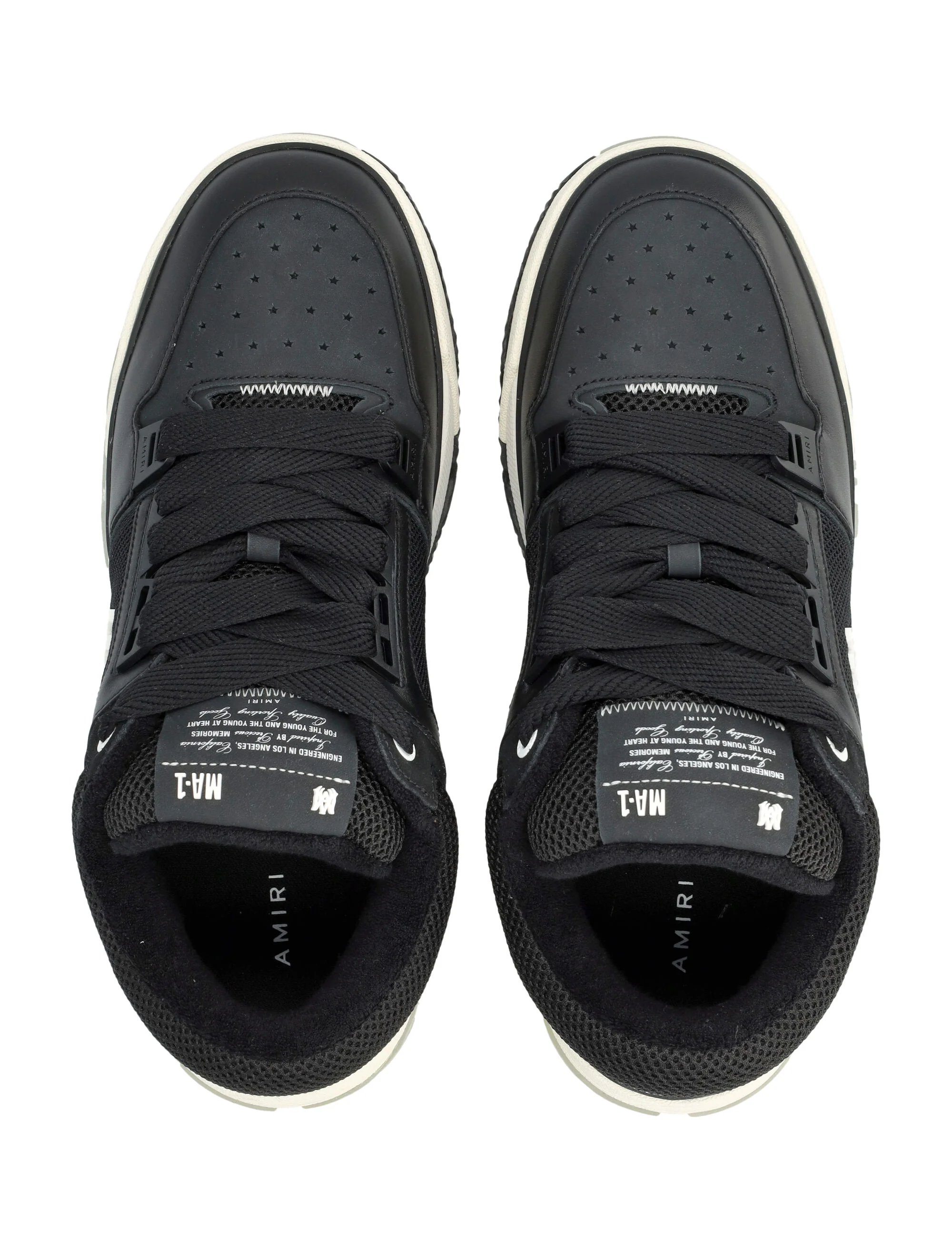Amiri MA-1 Sneakers in Smooth Leather and Mesh - Image 2