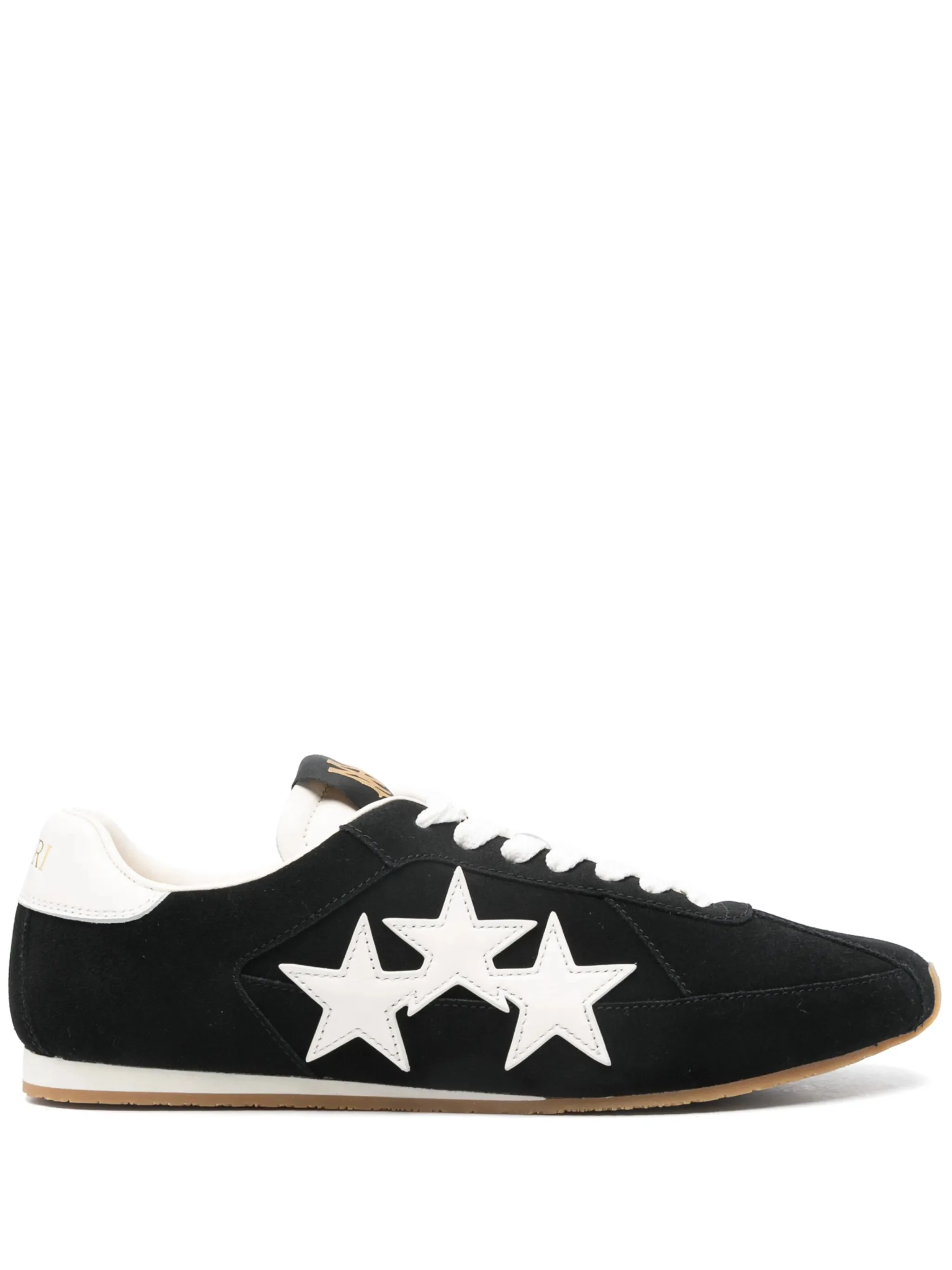 Amiri Star Detailing Leather Sneakers
