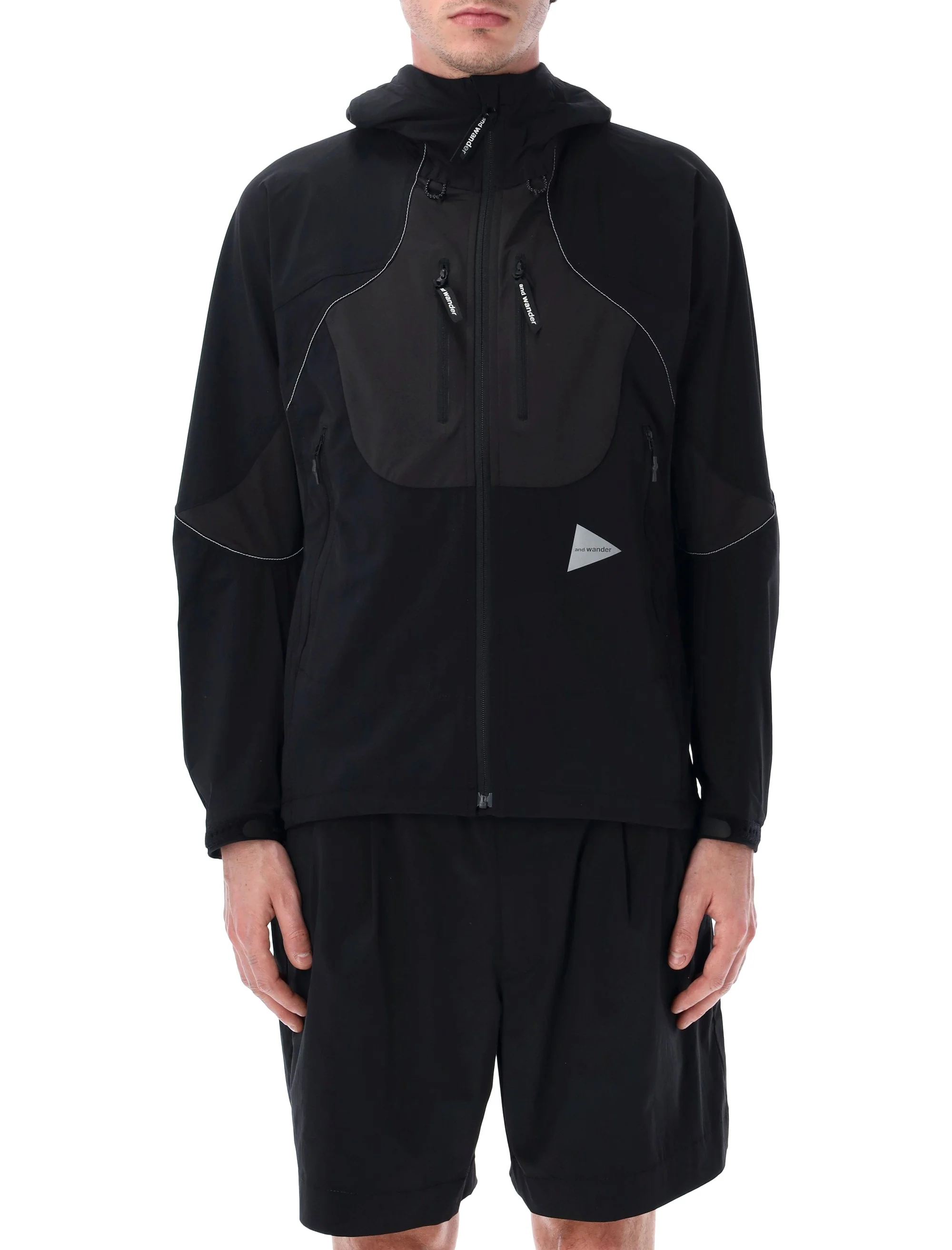 And Wander Hooded Zip-up Jacket