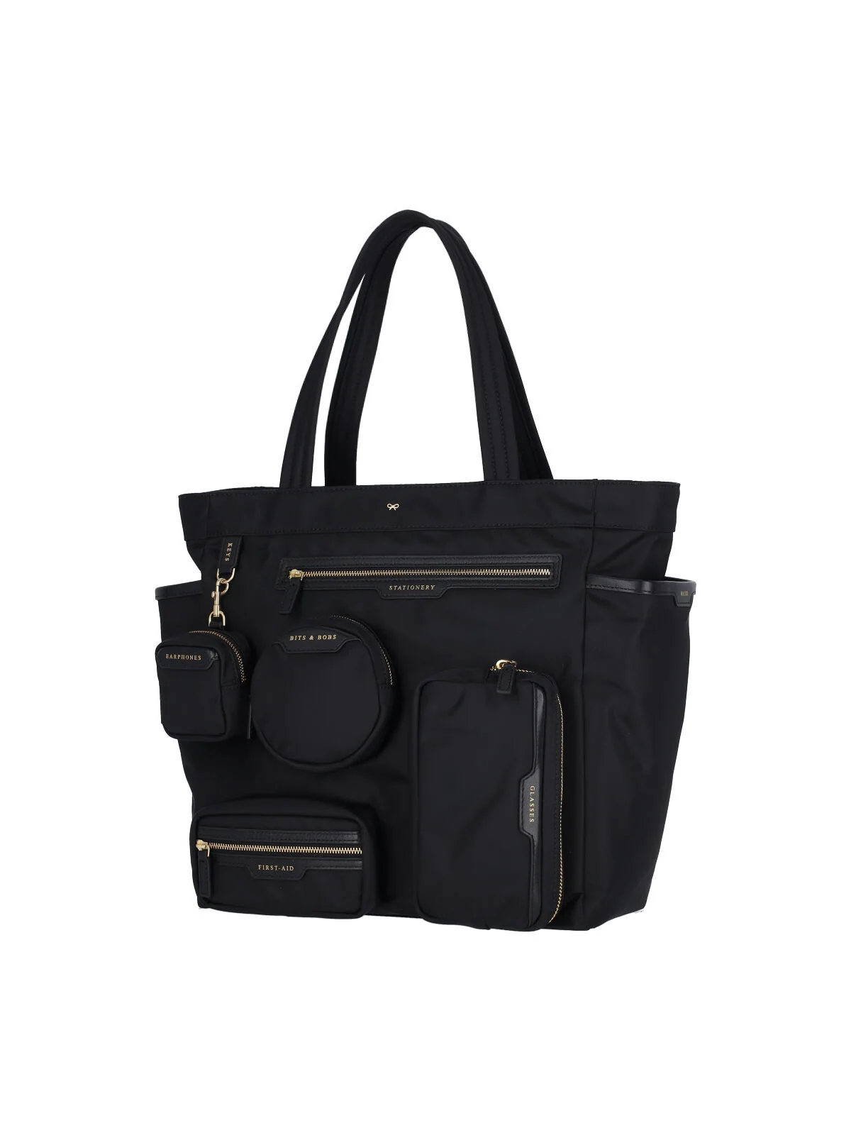 Anya Hindmarch Recycled Nylon & Leather Crossbody Bag - Image 4