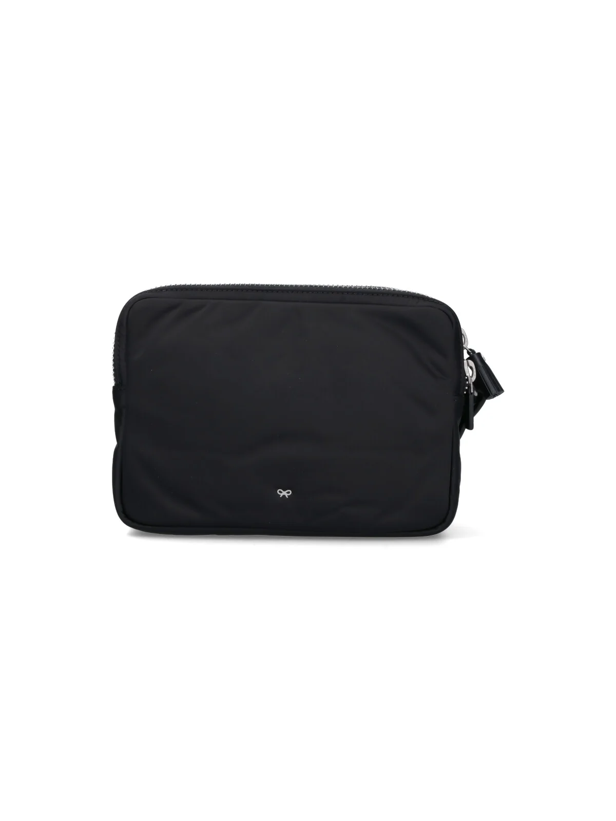 Anya Hindmarch Recycled Polyester Bag with Bos Taurus Leather Details - Image 3
