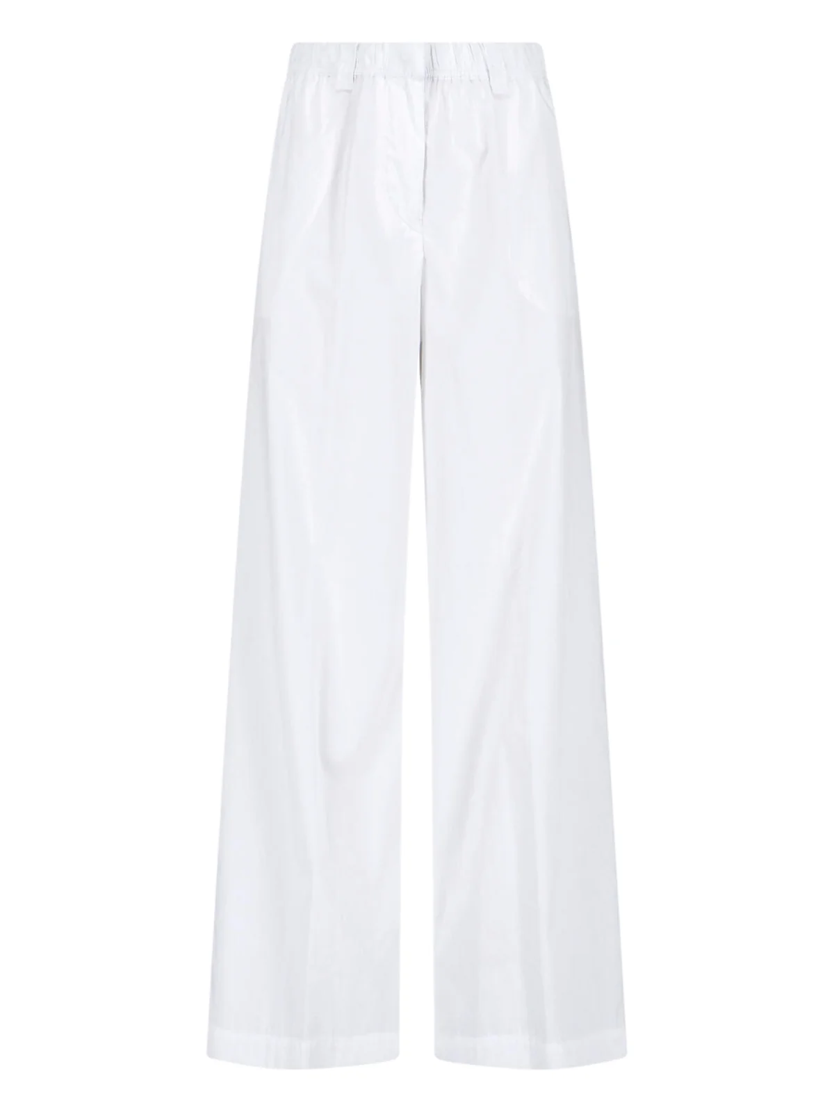 Aspesi Lightweight Natural Cotton-Blend Trousers for Women