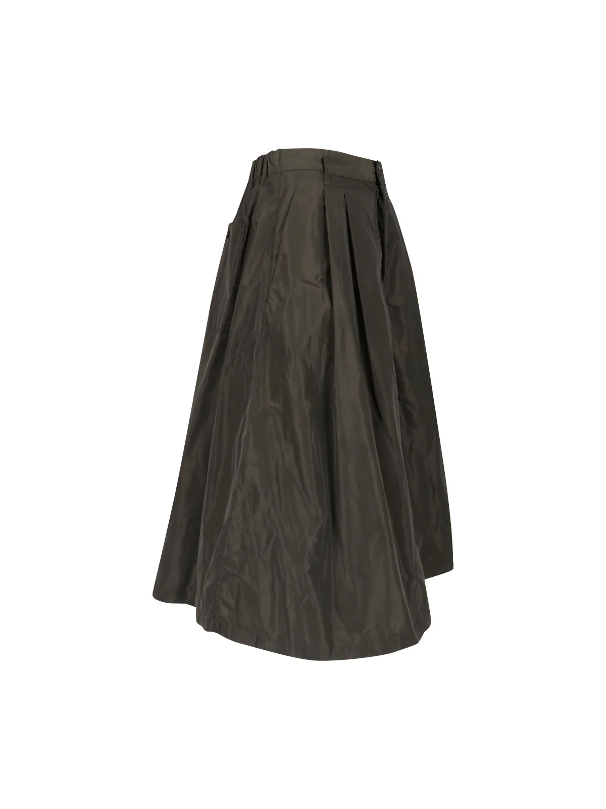 Aspesi Polished Polyester Skirt - Image 3