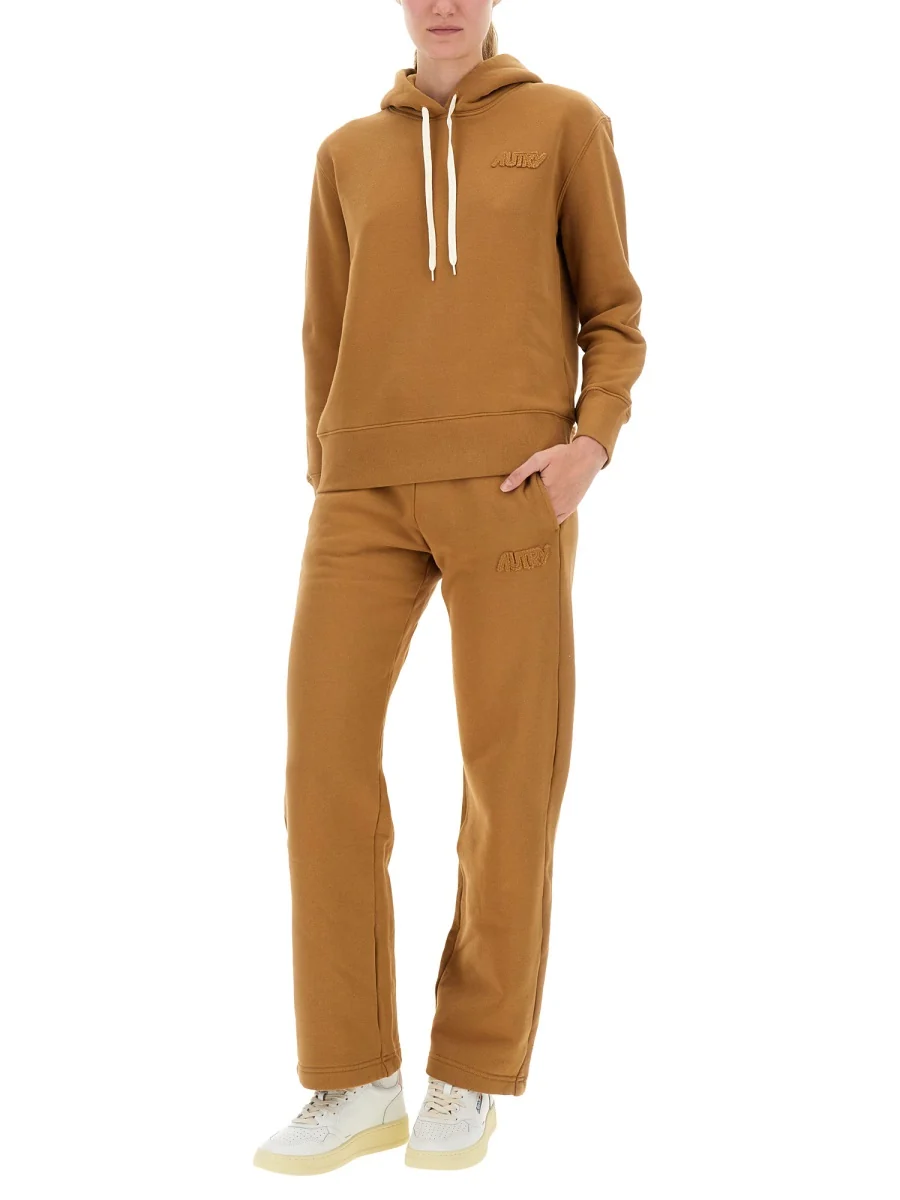 Autry Hooded Sweatshirt with Logo - Image 6