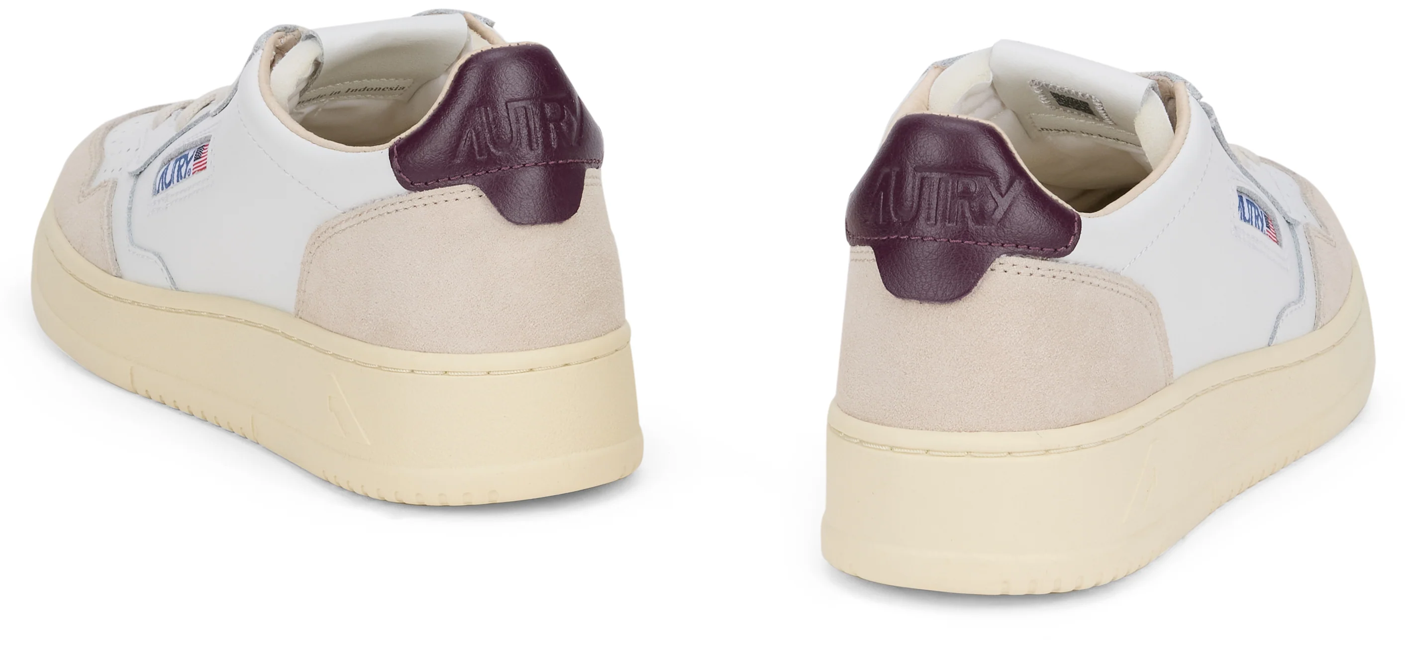 Autry-Inspired Modern Leather Sneaker with Suede Accents - Image 4