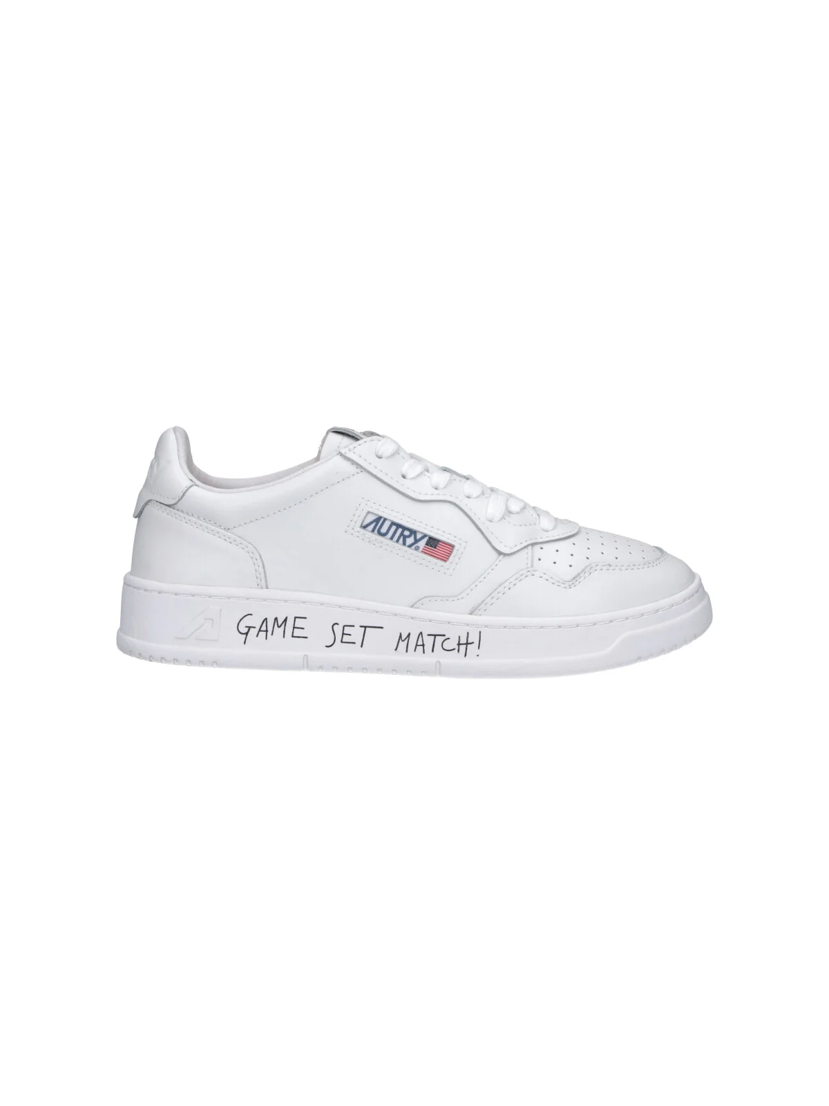 Autry Men’s Cow Leather Sneakers with Towel Lining