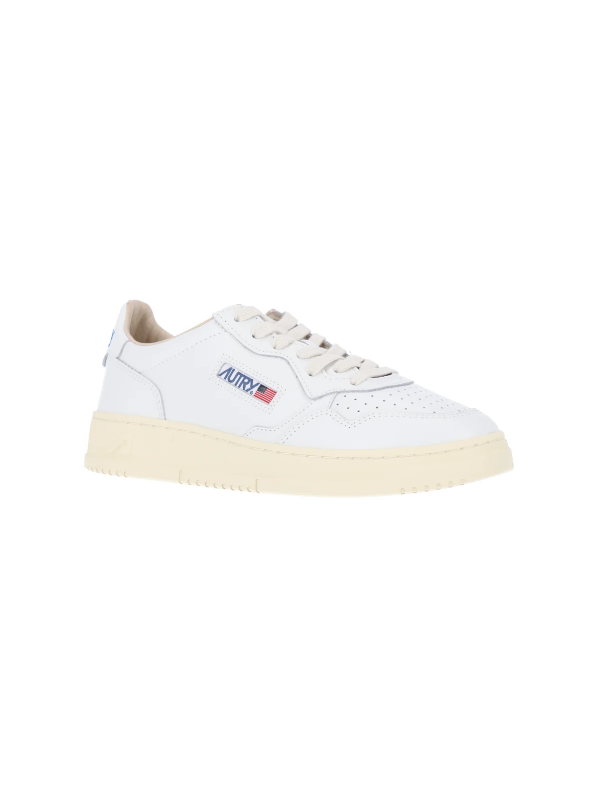 Autry Men’s Leather Sneakers with Rubber Outsole - Image 2