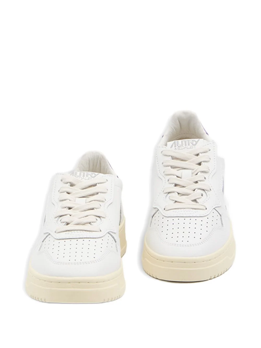 Autry Women’s 100% Leather Leather Sneaker with Micro-Perforated Toe, Padded Collar & Cotton Laces - Image 4