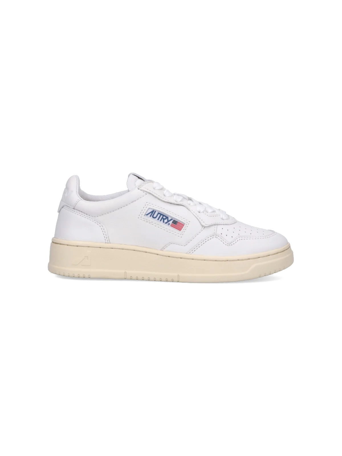 Autry Women’s Goat Leather Low-Top Sneaker