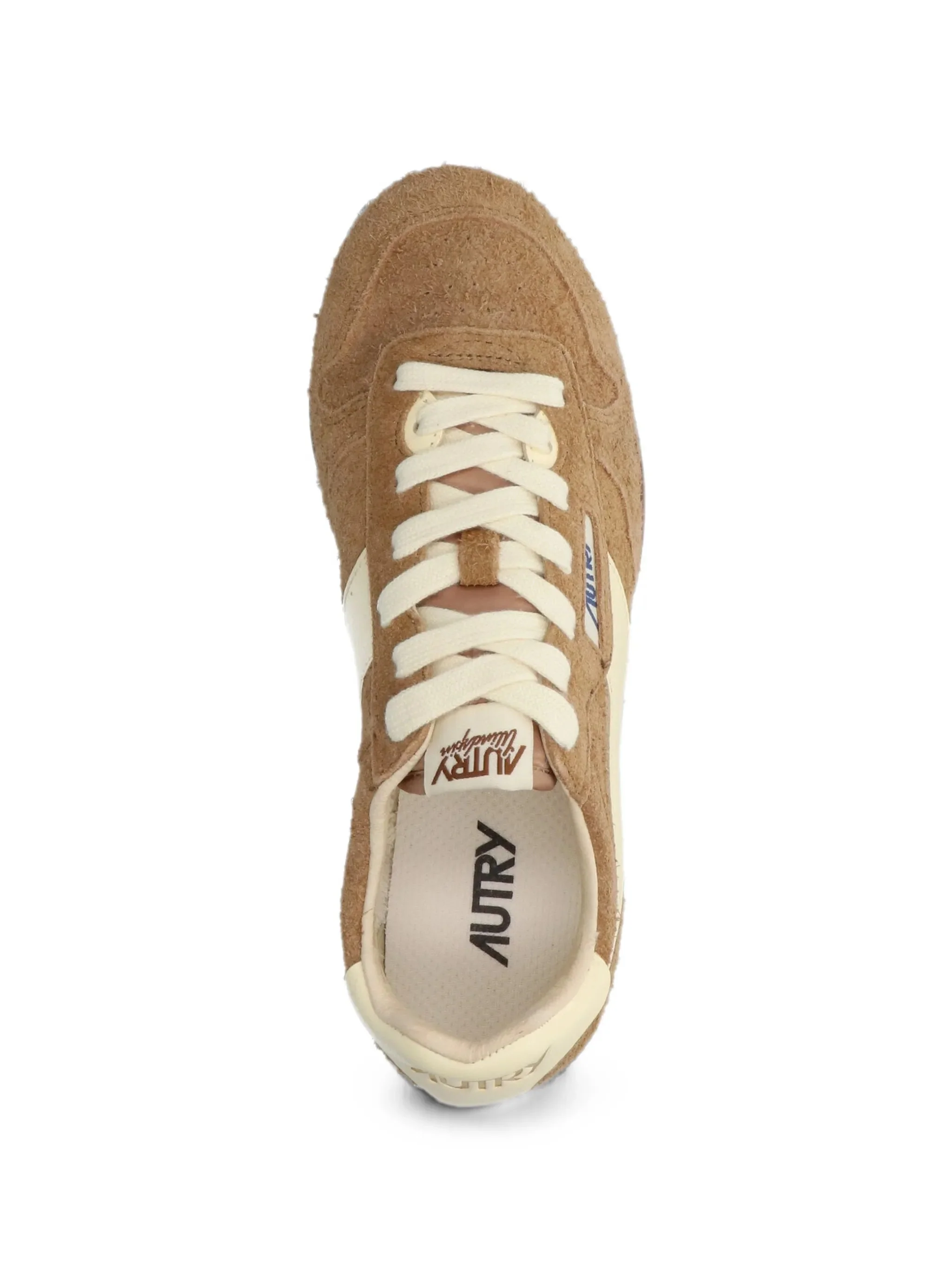 Autry Women’s Suede & Leather Low-Top Sneakers with Mesh-Lined Sockliner - Image 4