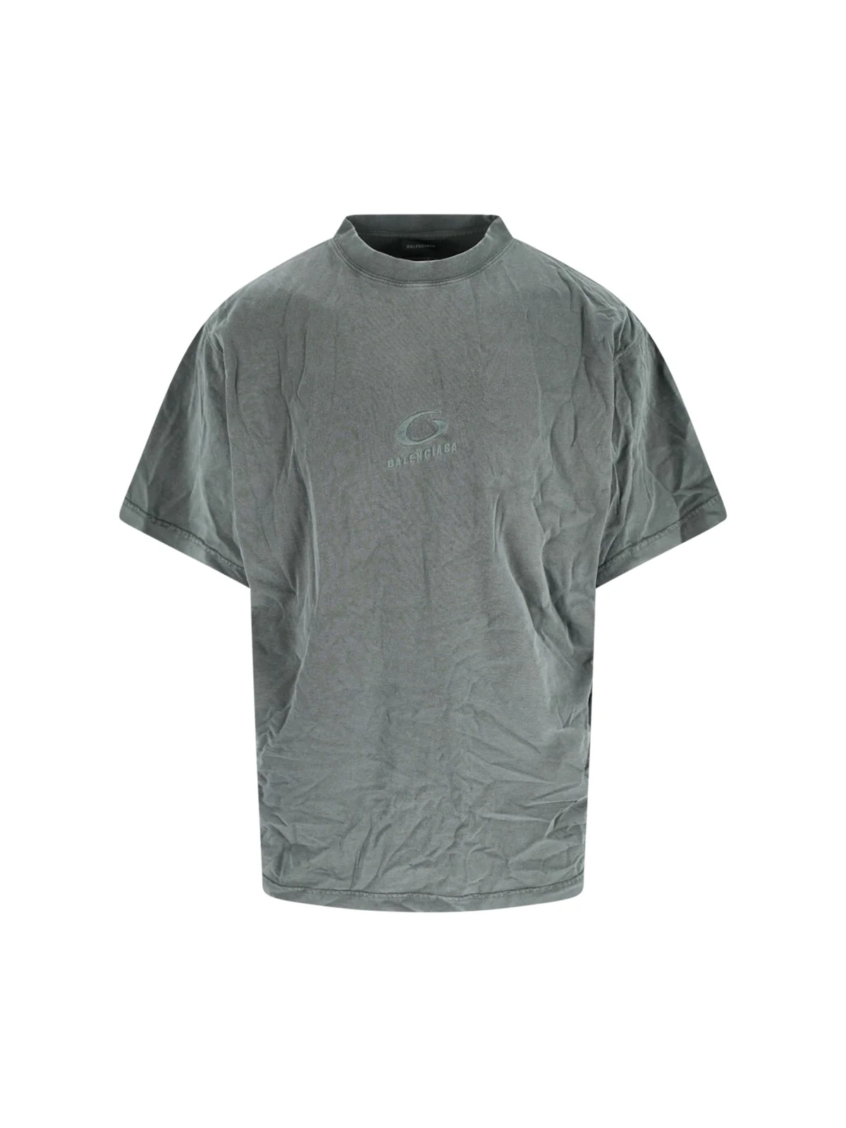 Balenciaga 100% Cotton Graphic T-Shirt