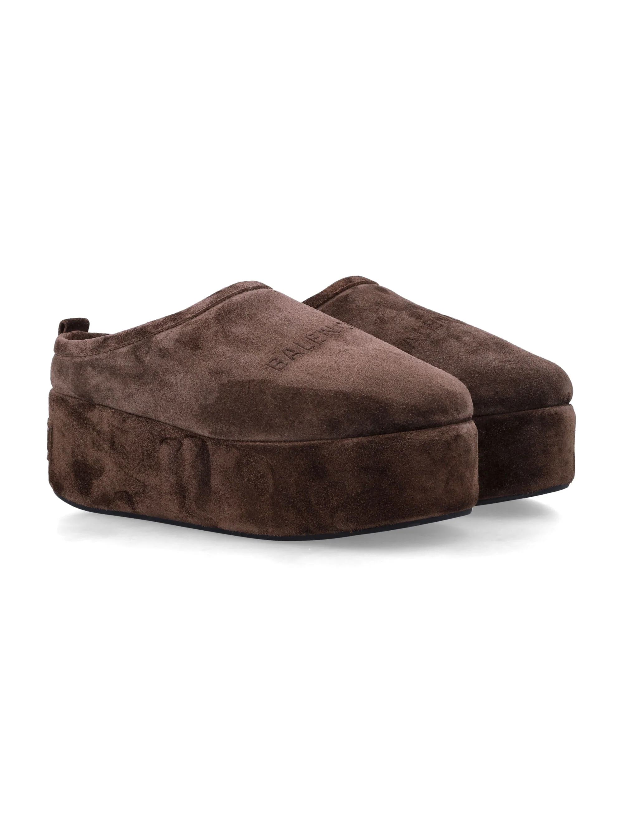 Balenciaga Alaska Soft Platform Flat with Open Back and Rounded Toe - Image 2