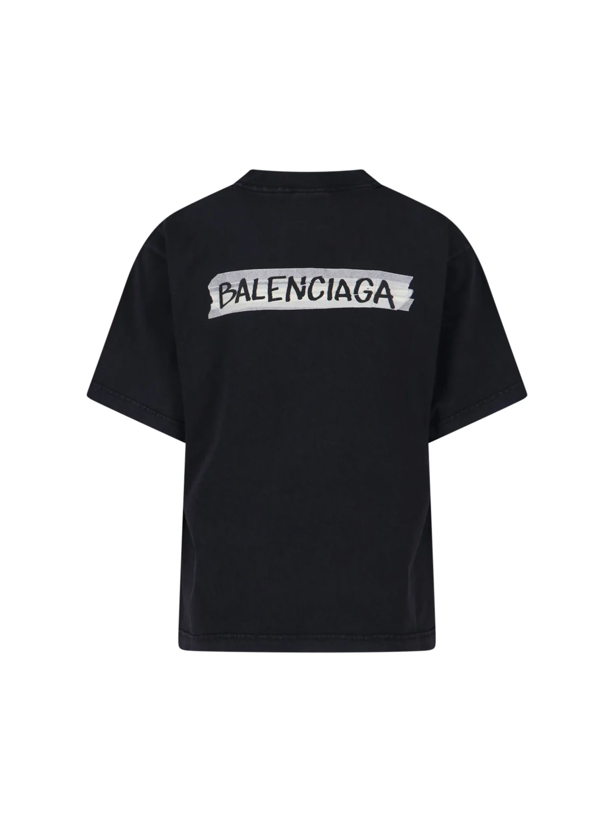 Balenciaga Cotton Jersey T-Shirt with Elastane - Image 2