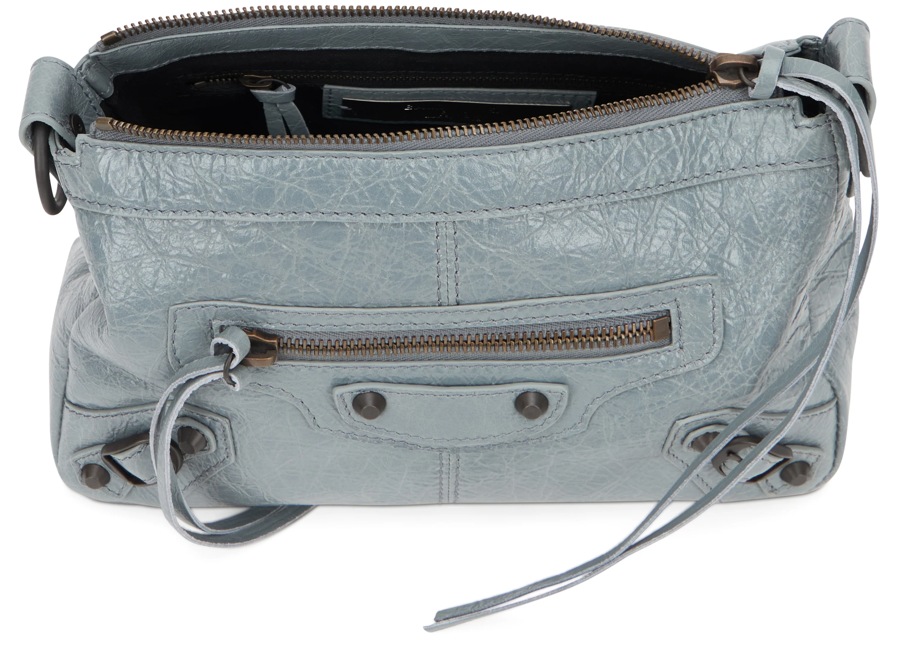 Balenciaga Le City Moto Mini Lambskin Shoulder Bag - Image 5