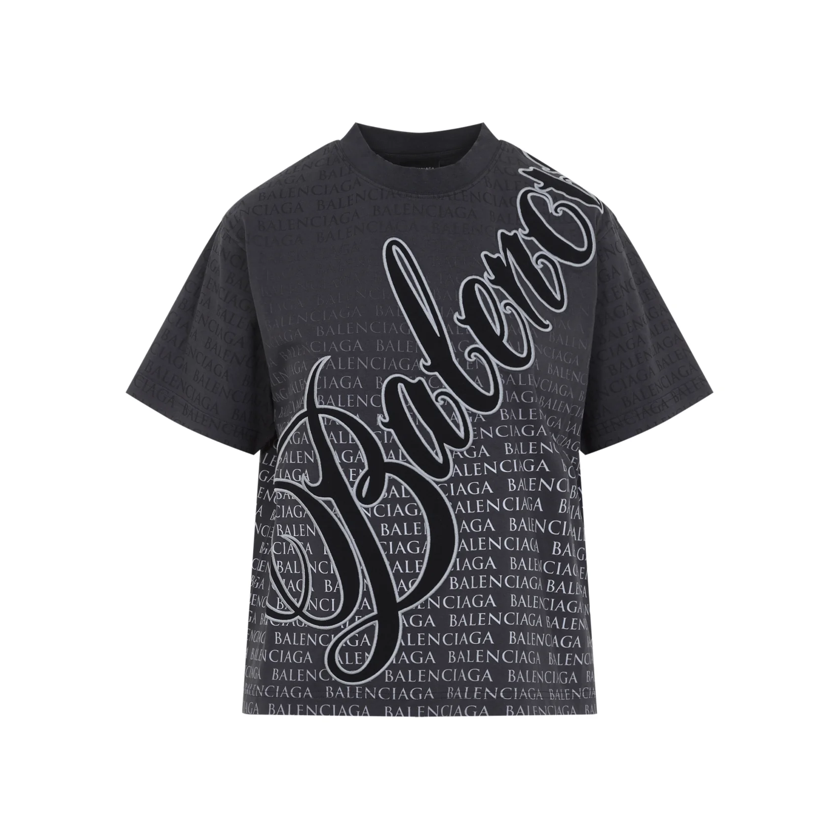 Balenciaga Medium Fit 100% Cotton T-Shirt for Women - Image 2