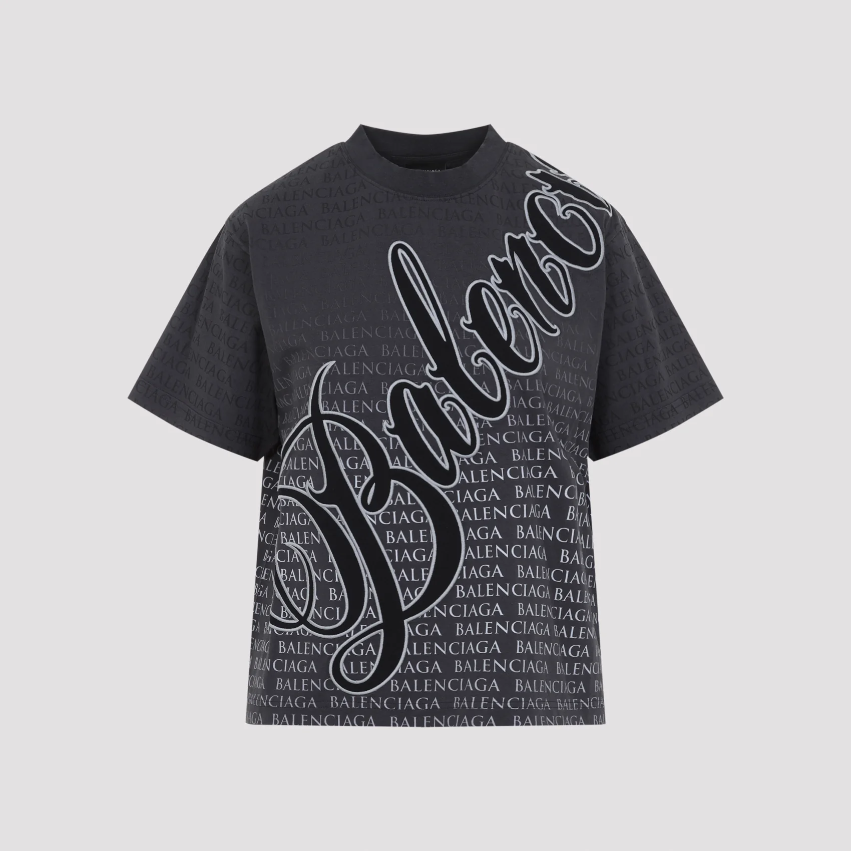Balenciaga Medium Fit 100% Cotton T-Shirt for Women - Image 3