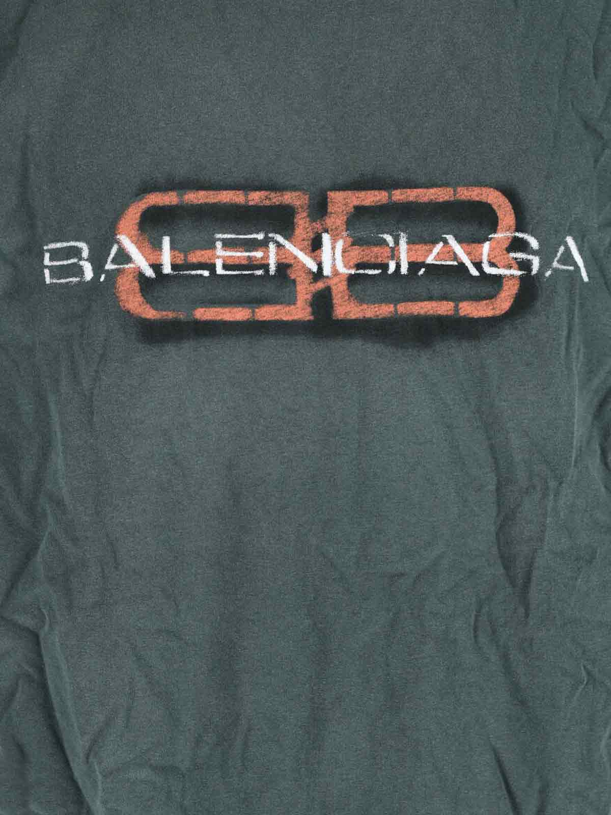 Balenciaga Men’s 100% Cotton T-Shirt - Image 3