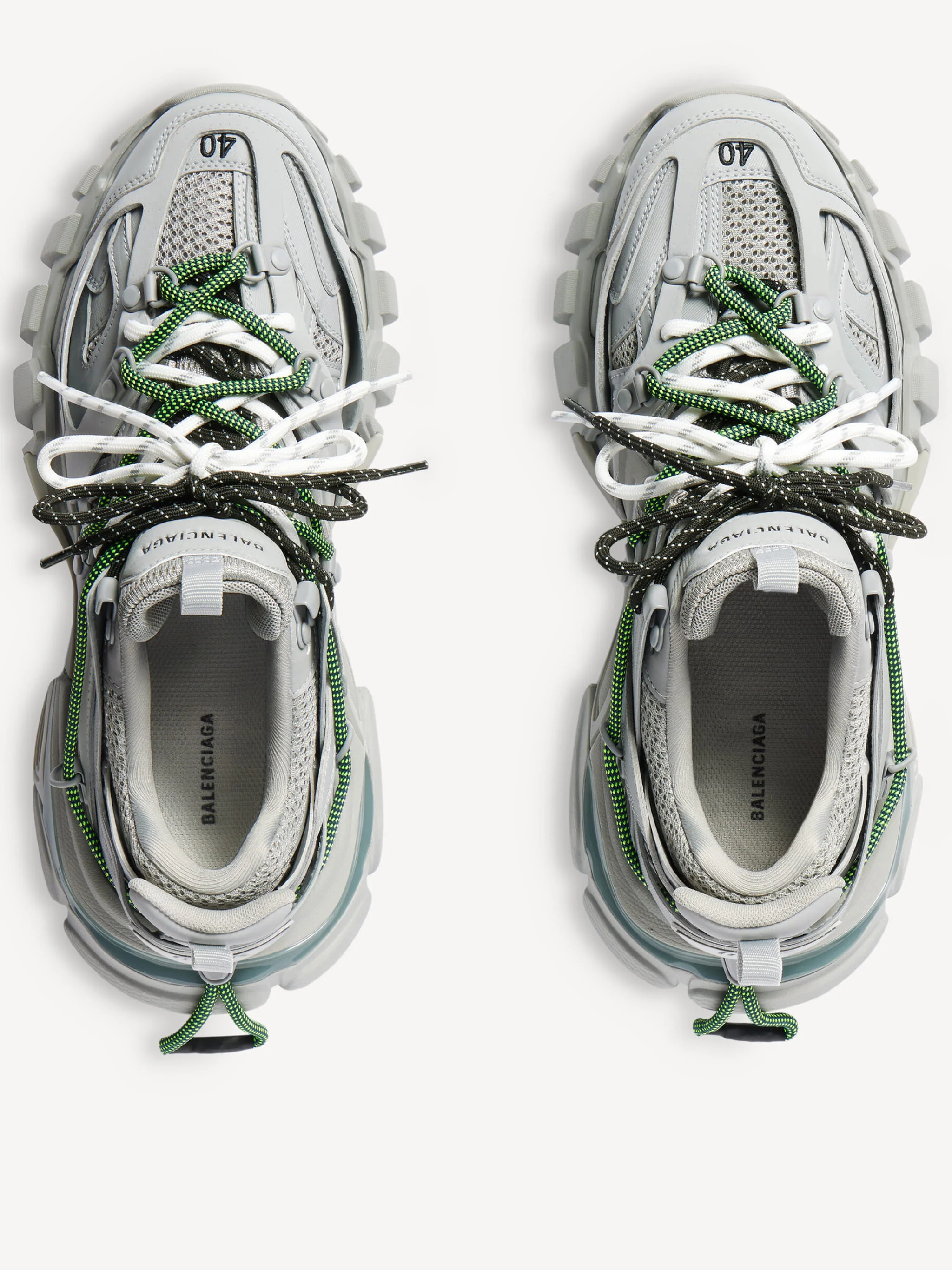 Balenciaga Men's Track Trail Laces Panelled Low-Top Sneaker - Image 4