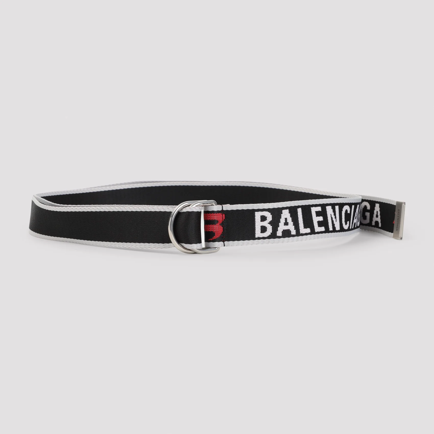 Balenciaga Nylon Ring Belt with 3.5cm Height