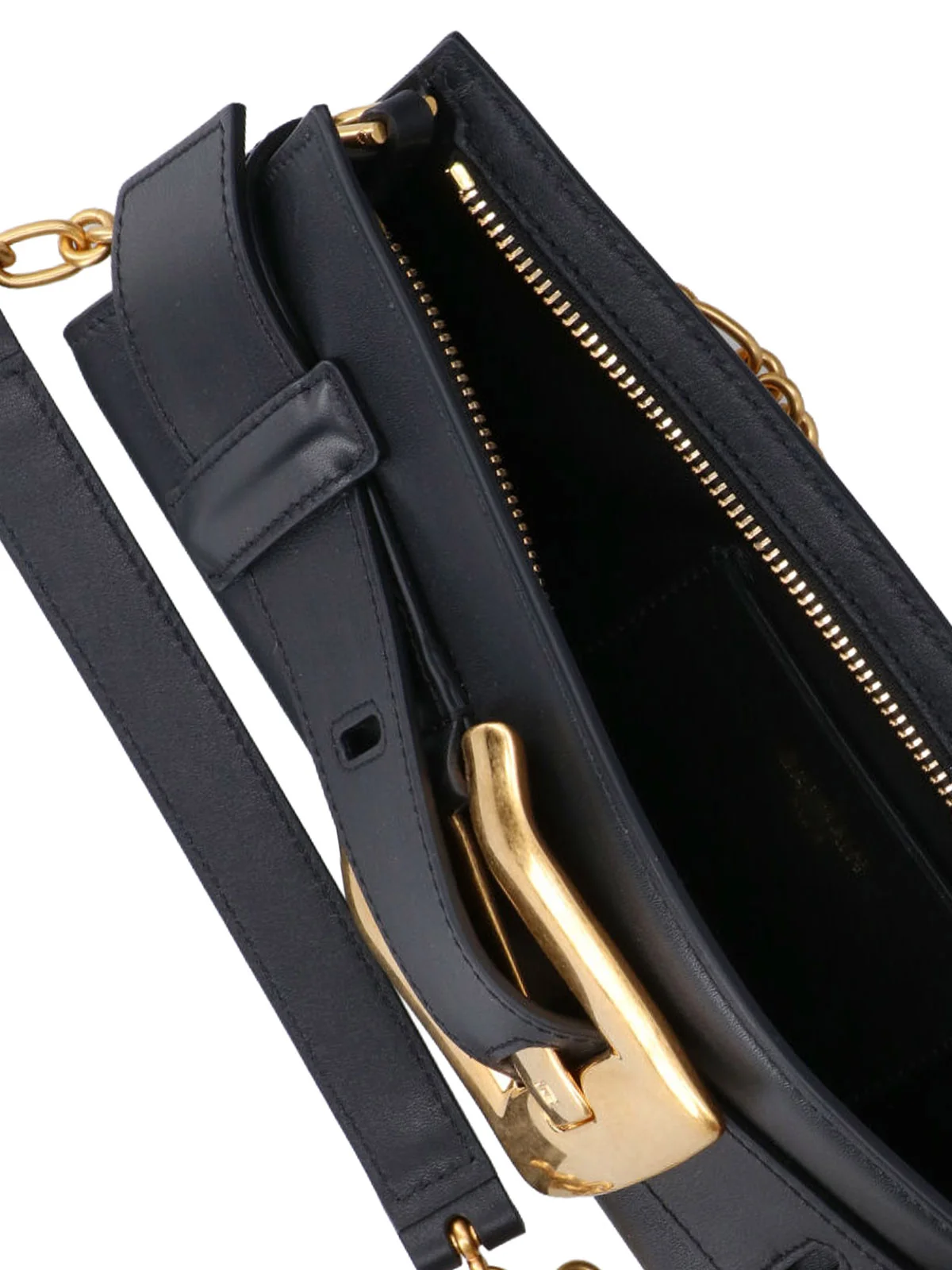 Balmain Inspired Calf Leather Handbag - Image 7