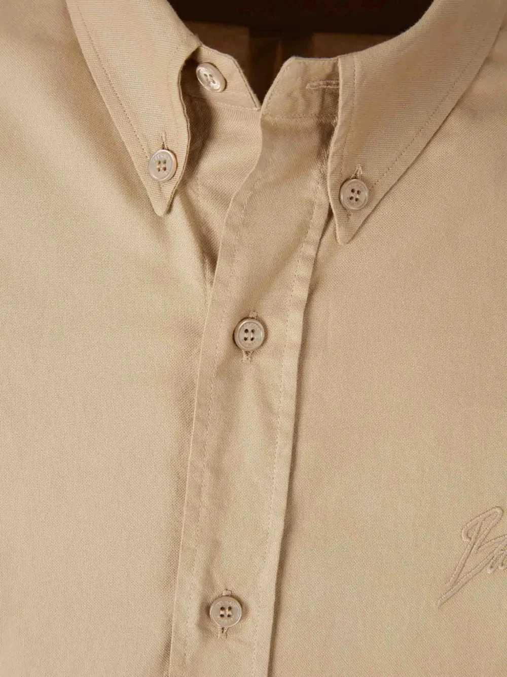 Balmain Long Sleeve Classic Button-Up Shirt - Size 39 - Image 3