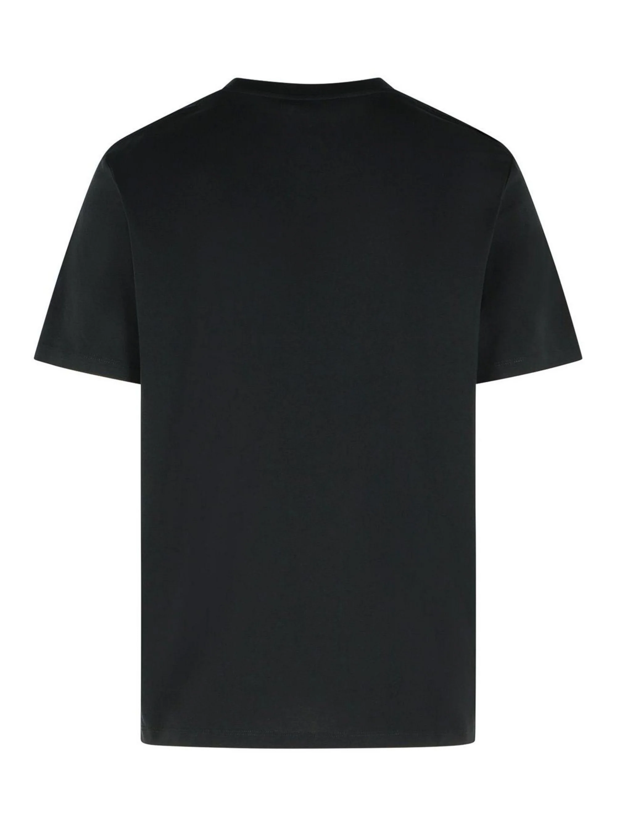 Balmain Regular Fit Logo Print Organic Cotton Jersey T-Shirt - Image 3