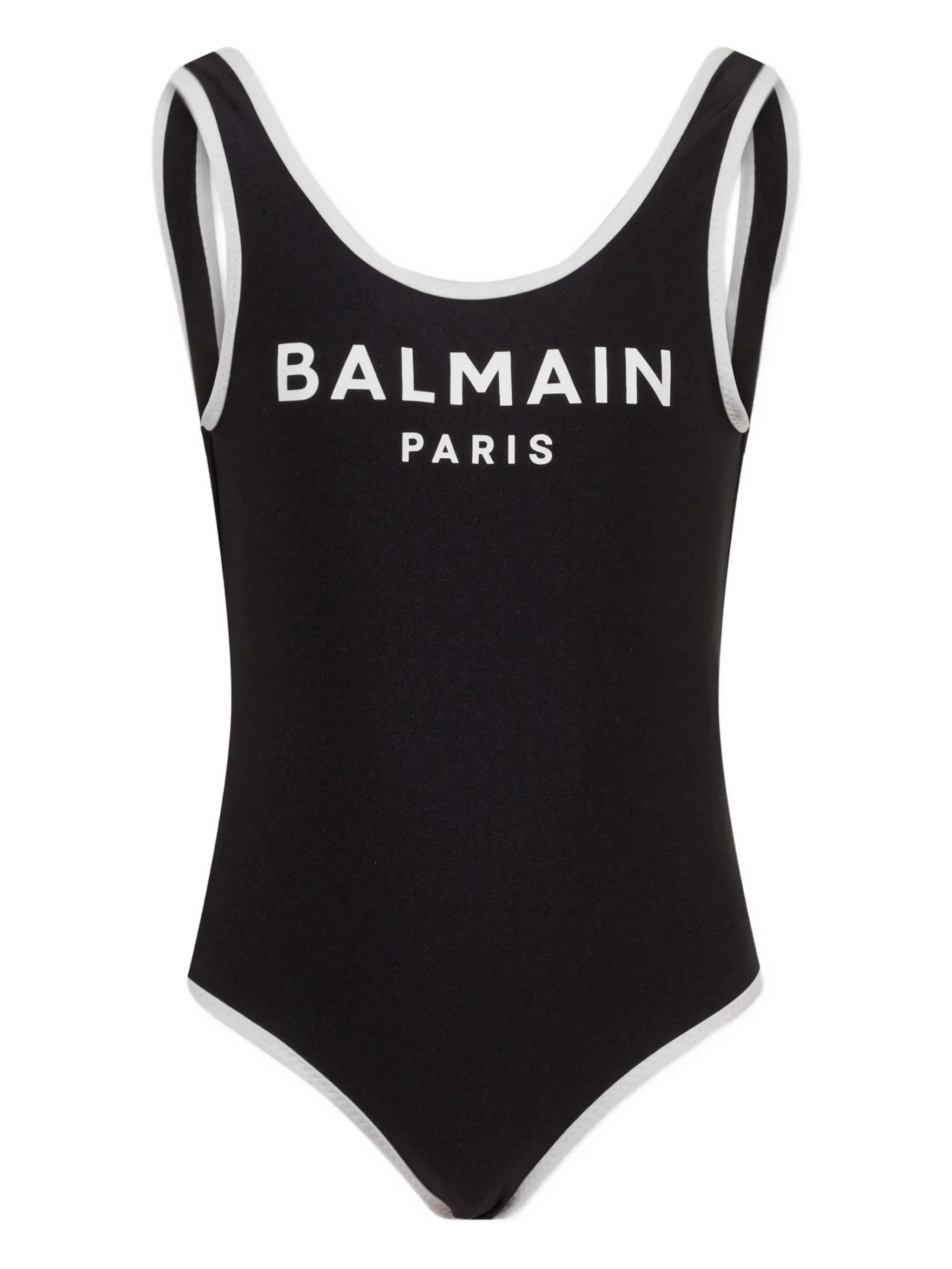 Balmain Stylish One-Piece Swimsuit with Logo - Perfect for Girls