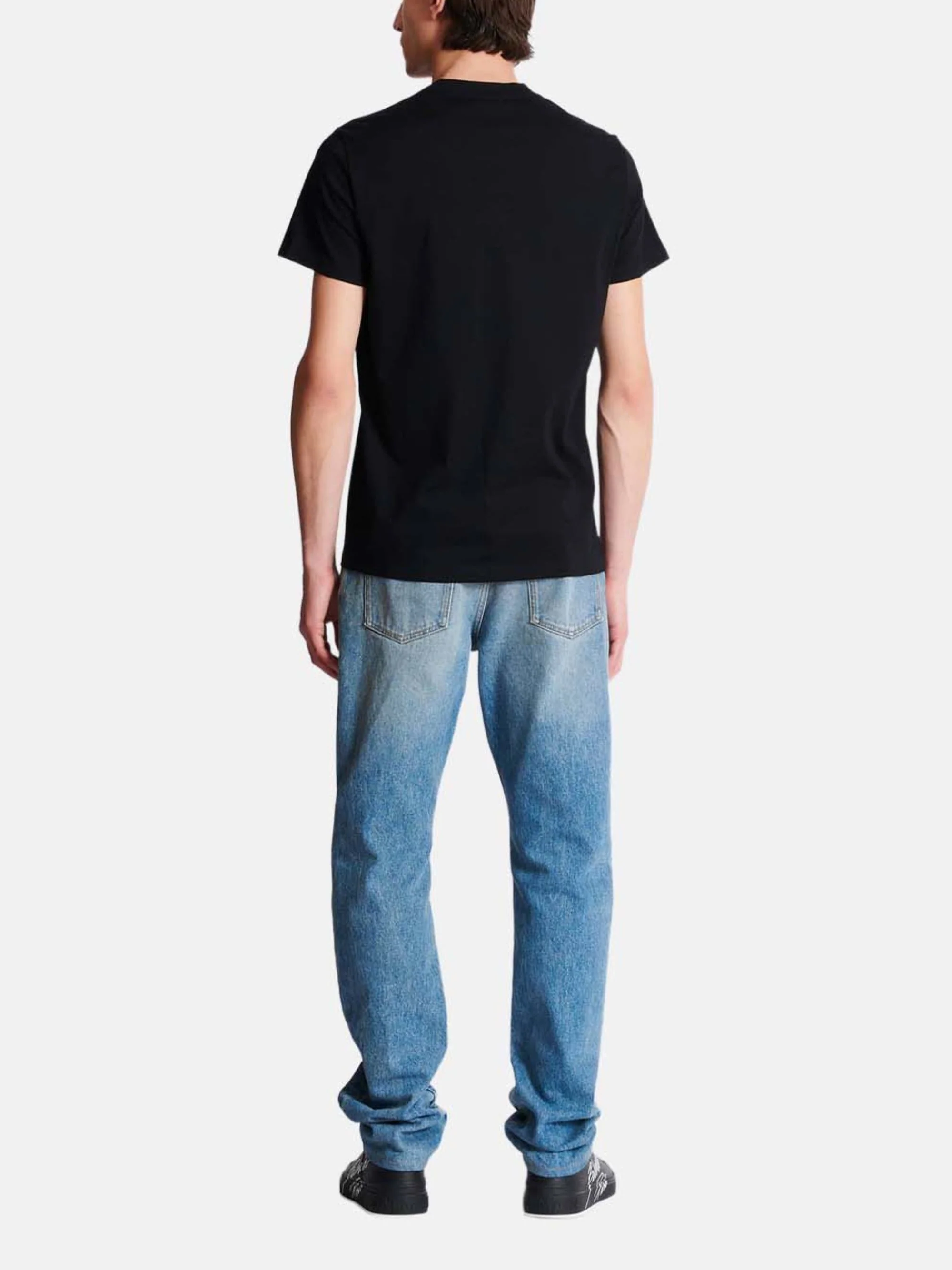 Balmain T-shirt with Vintage Gel Logo - Image 3