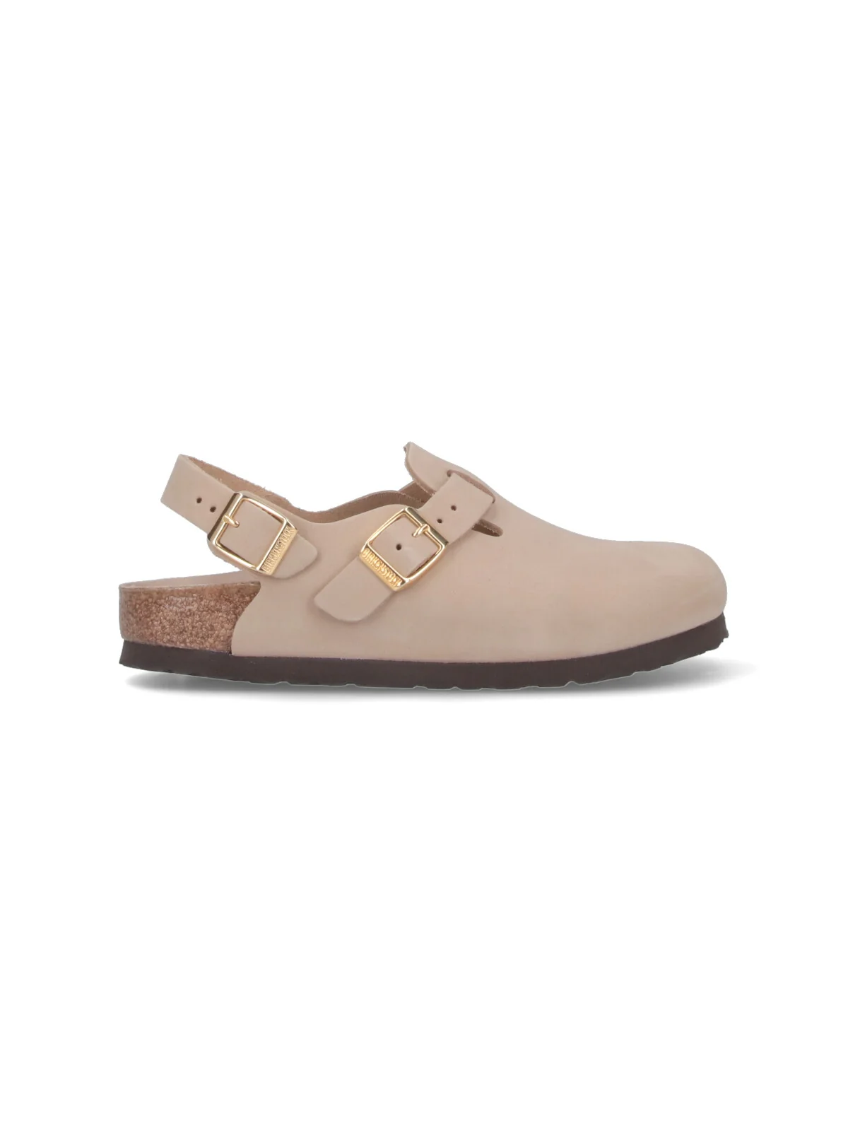 Birkenstock Women’s Nubuck Leather Sandals with Light, Natural Comfort