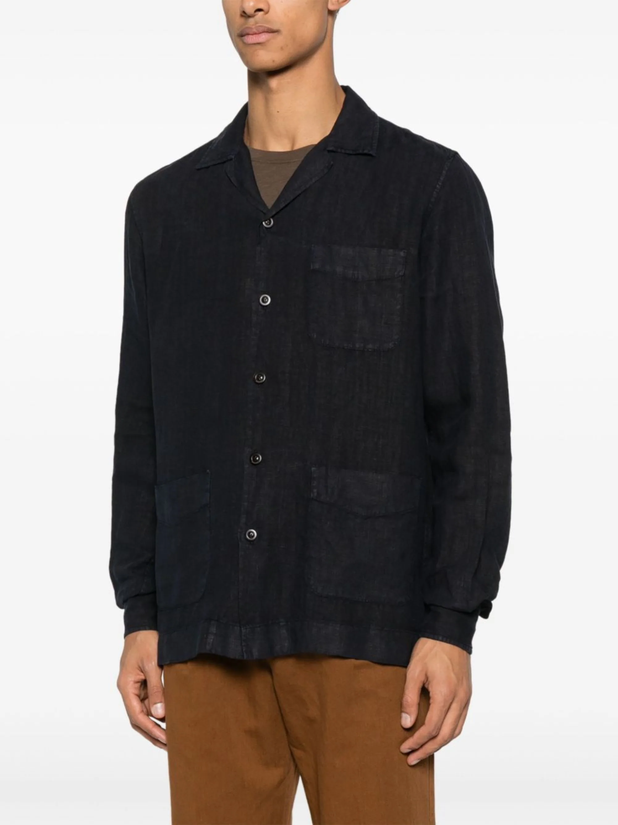 Boglioli Classic Lightweight Linen Shirt for Men - Perfect - Image 3