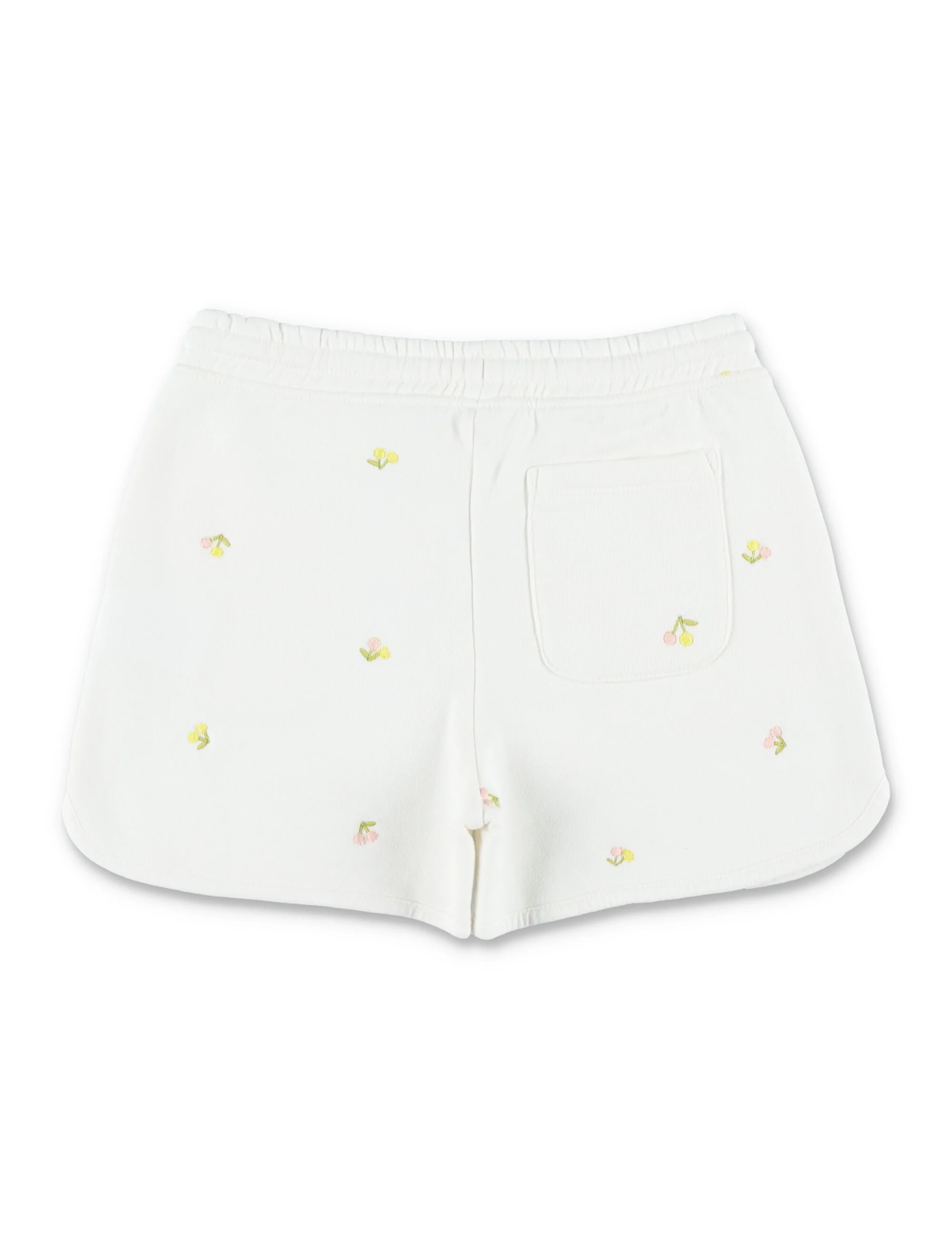 Bonpoint Mini Cherry Embroidered Sweatshorts for Girls - Image 3