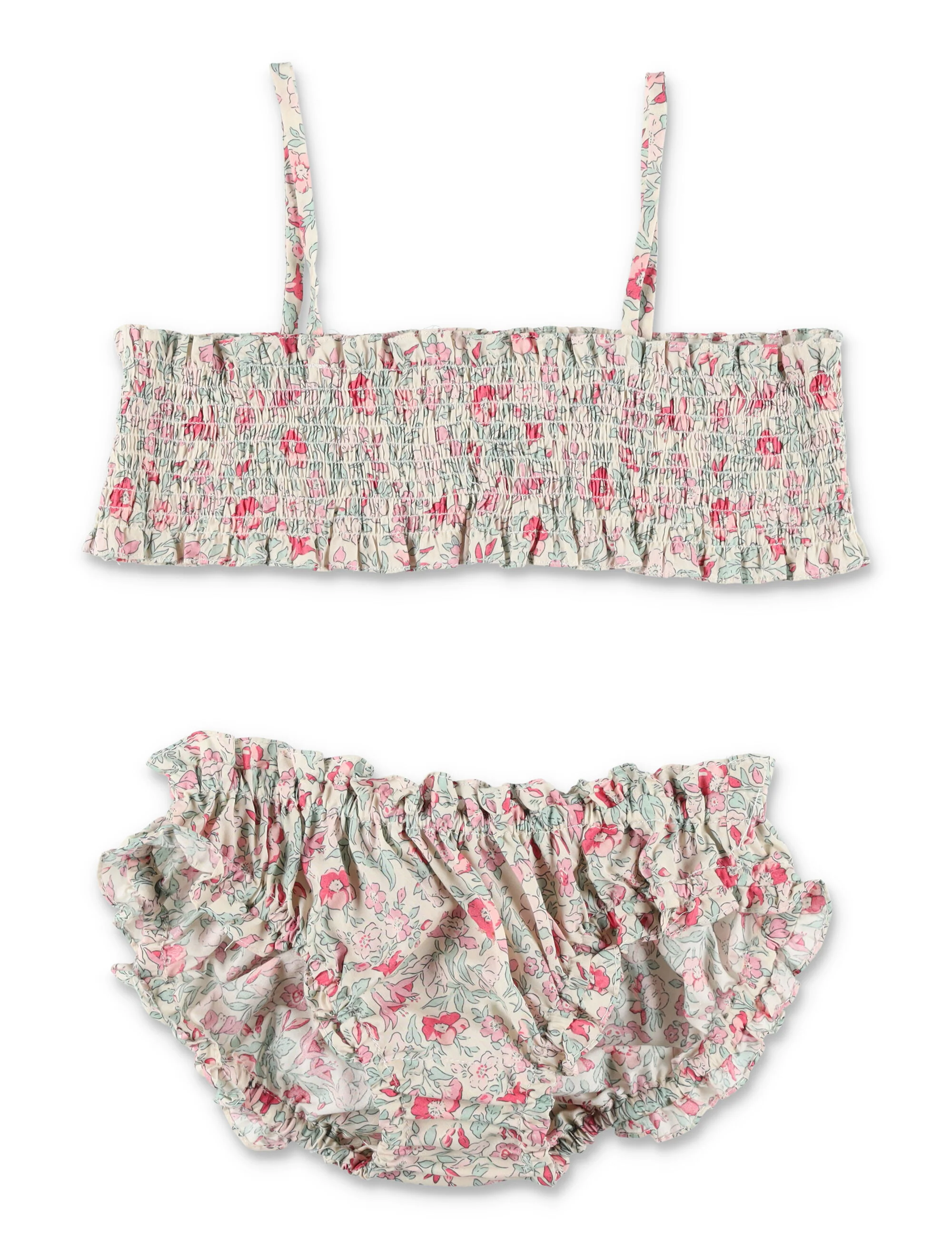 Bonpoint Mini Romantic Two-Piece Swimsuit